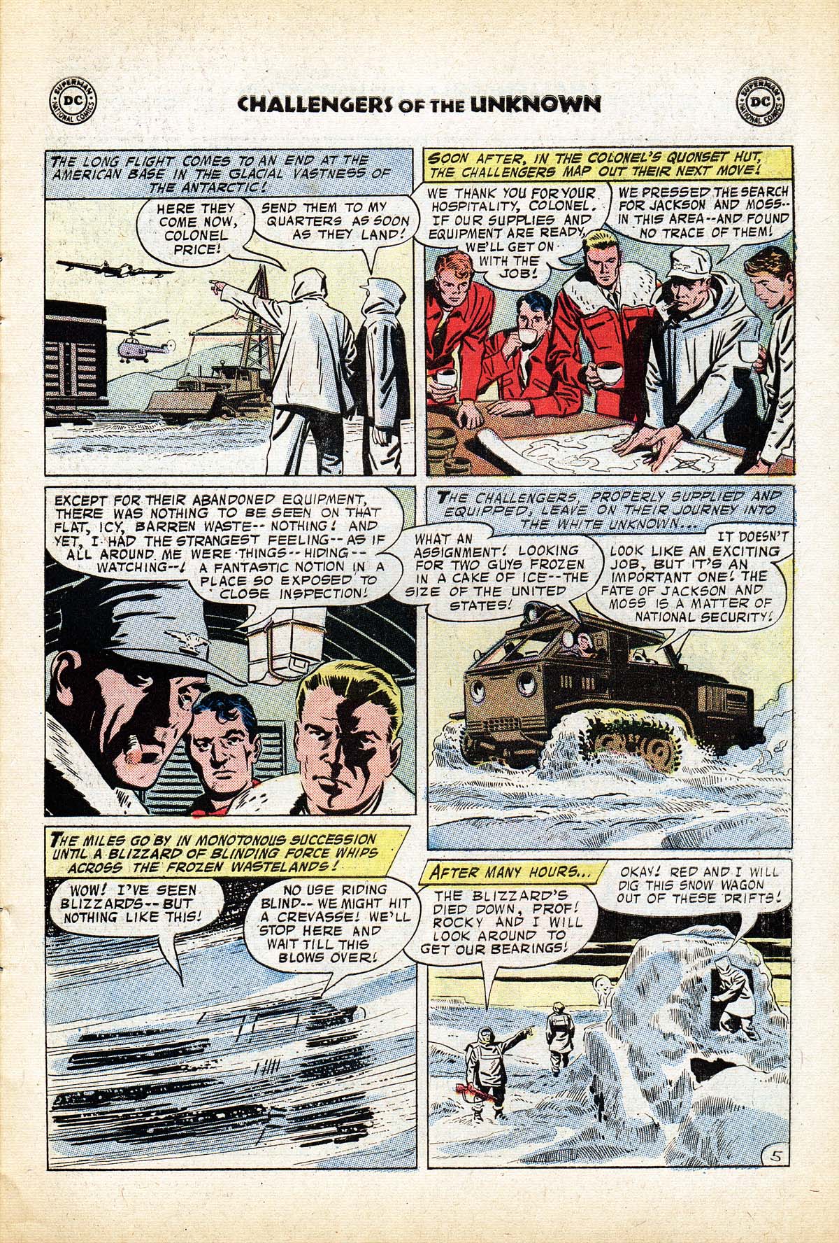 Read online Challengers of the Unknown (1958) comic -  Issue #80 - 7