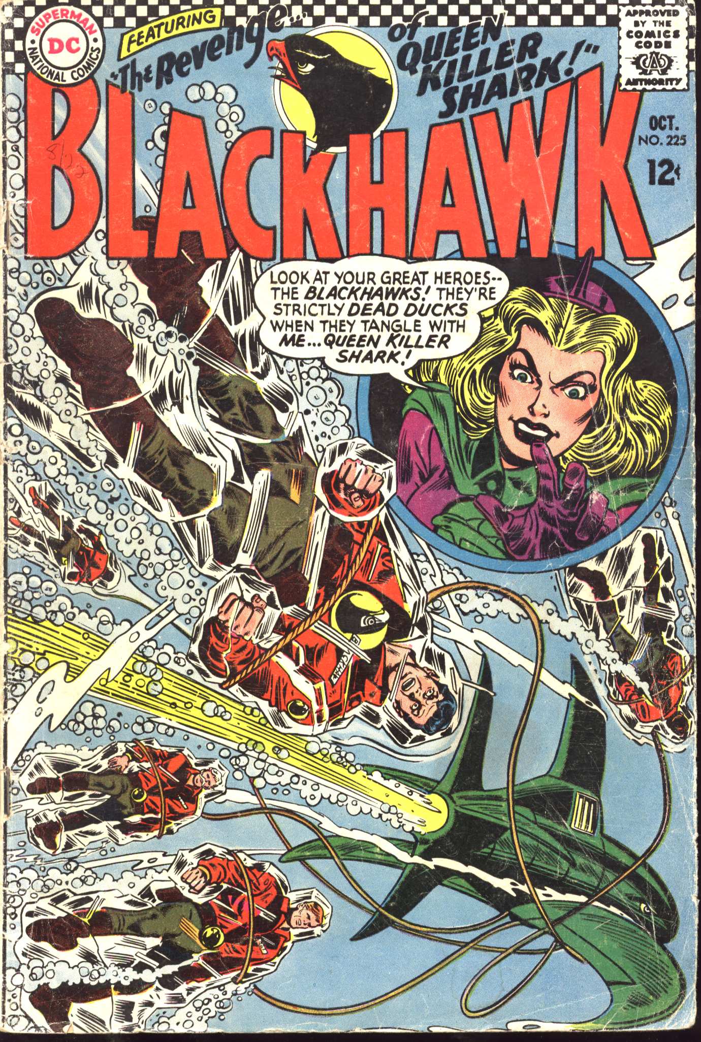 Read online Blackhawk (1957) comic -  Issue #225 - 1