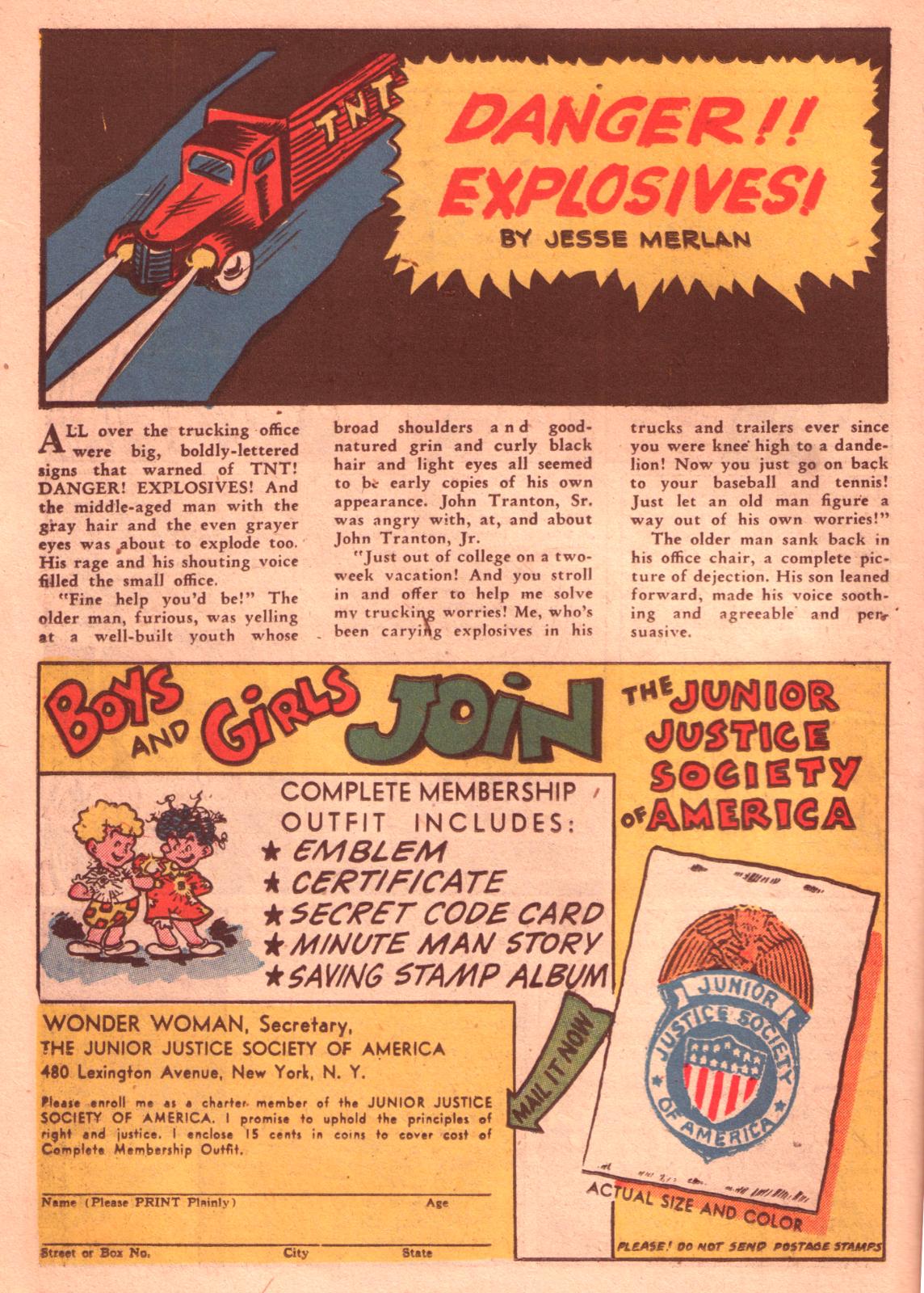 Read online Sensation (Mystery) Comics comic -  Issue #35 - 38