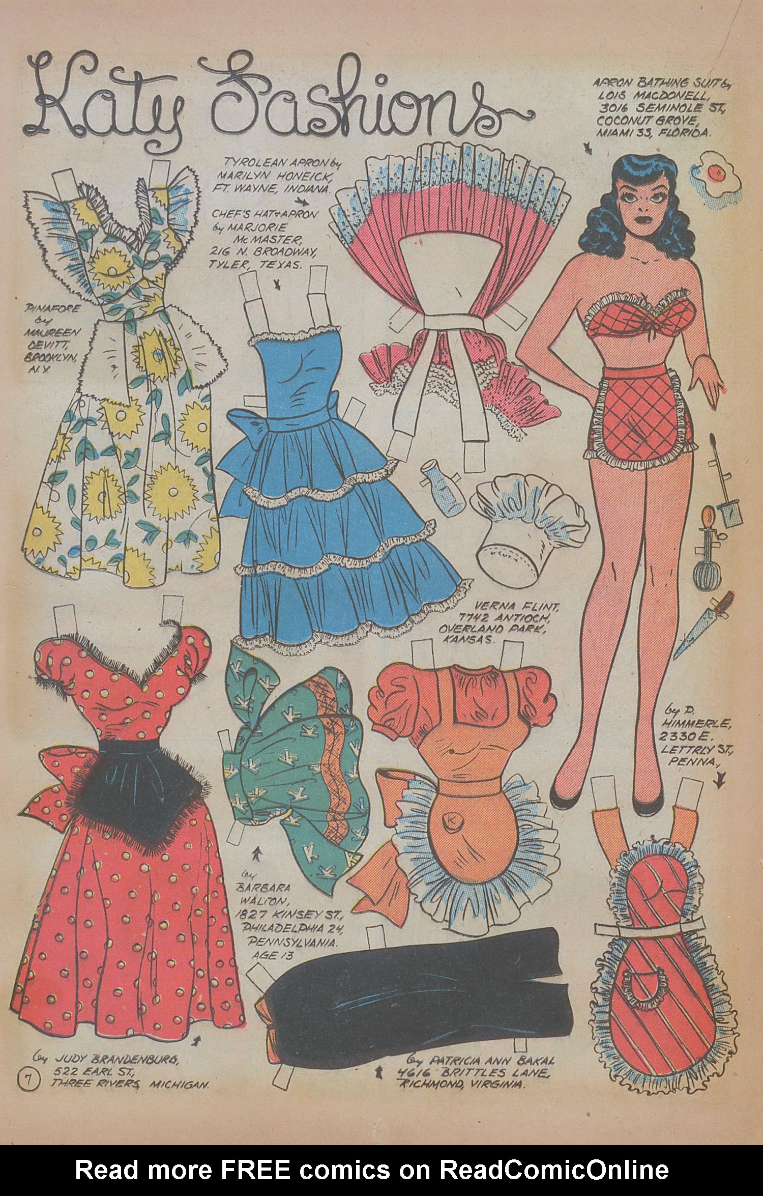 Read online Katy Keene (1949) comic -  Issue #3 - 18