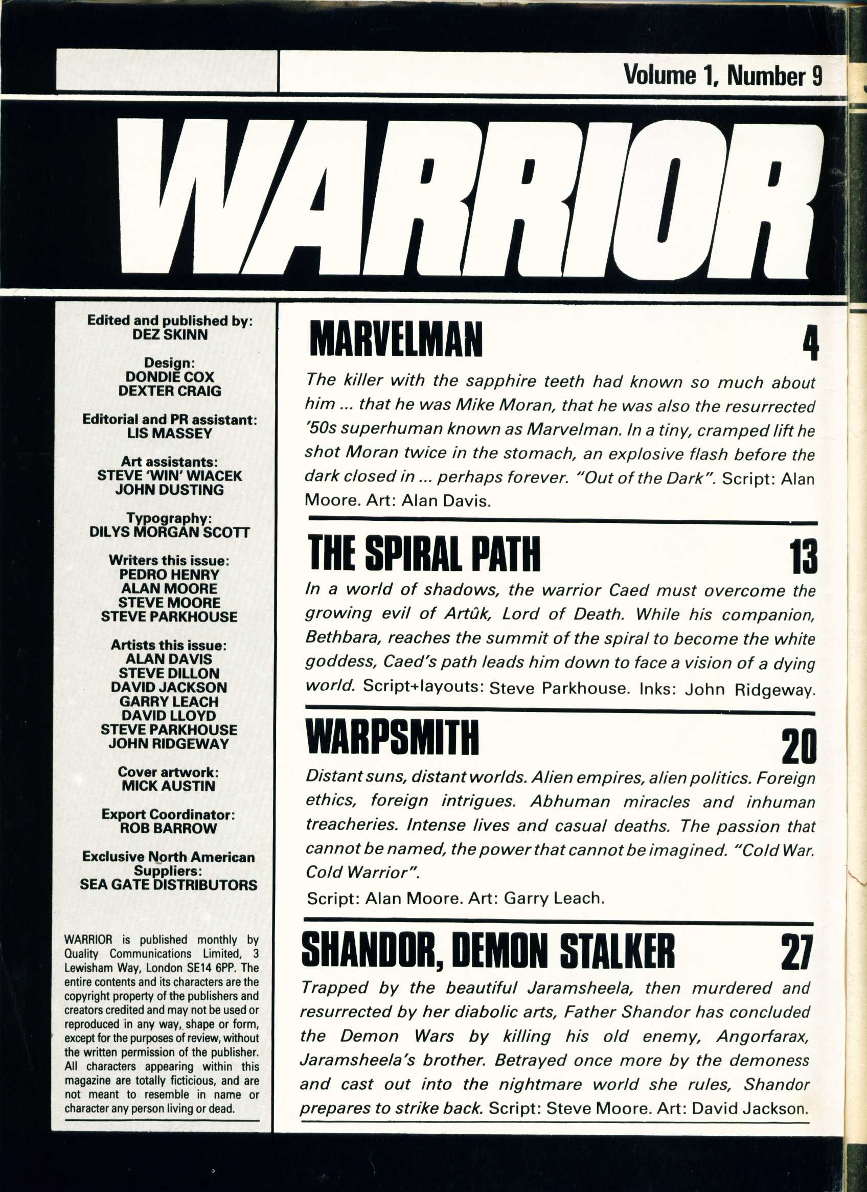 Warrior Issue #9 #10 - English 2