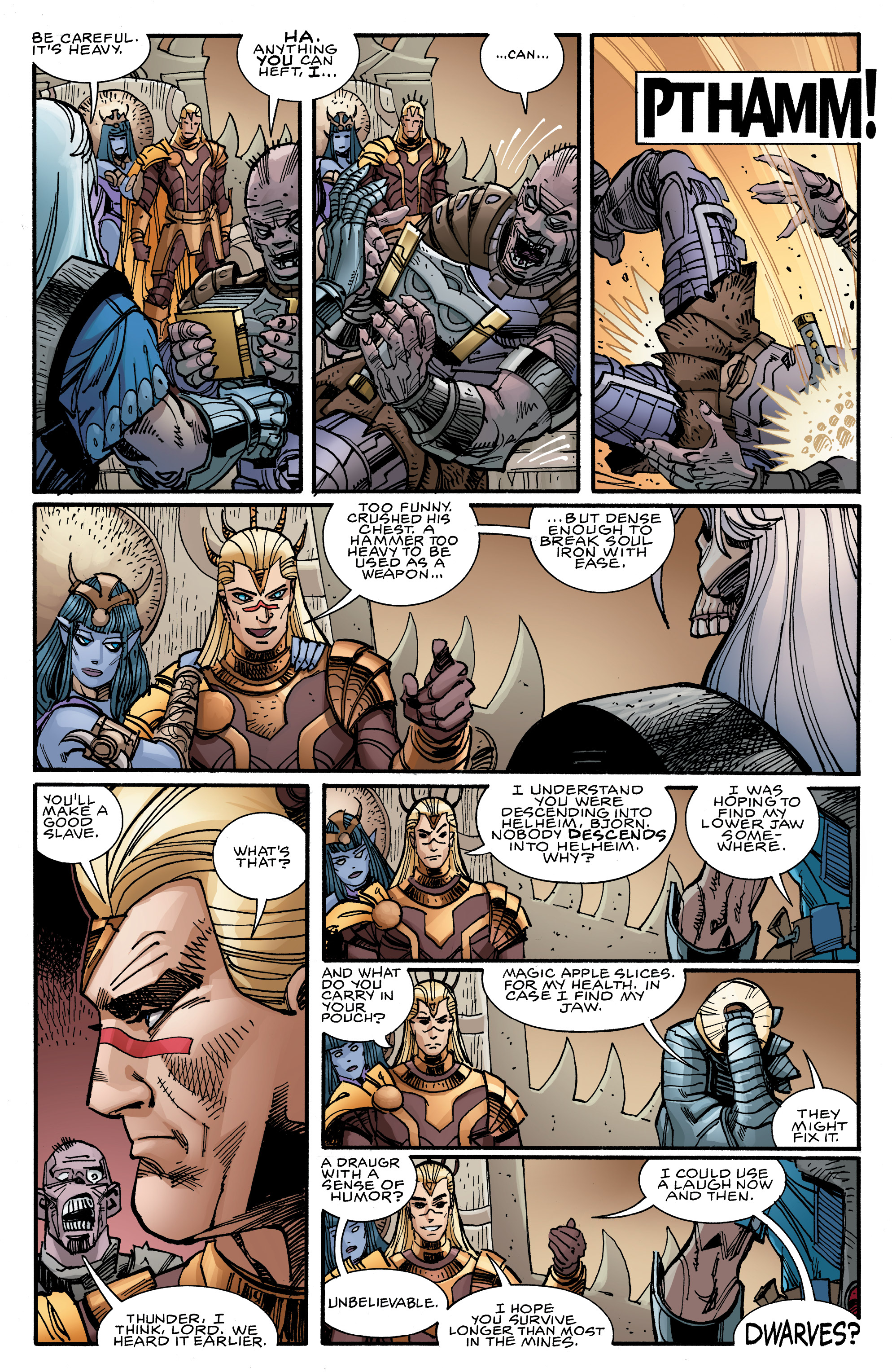 Read online Ragnarok: The Breaking of Helheim comic -  Issue #2 - 9