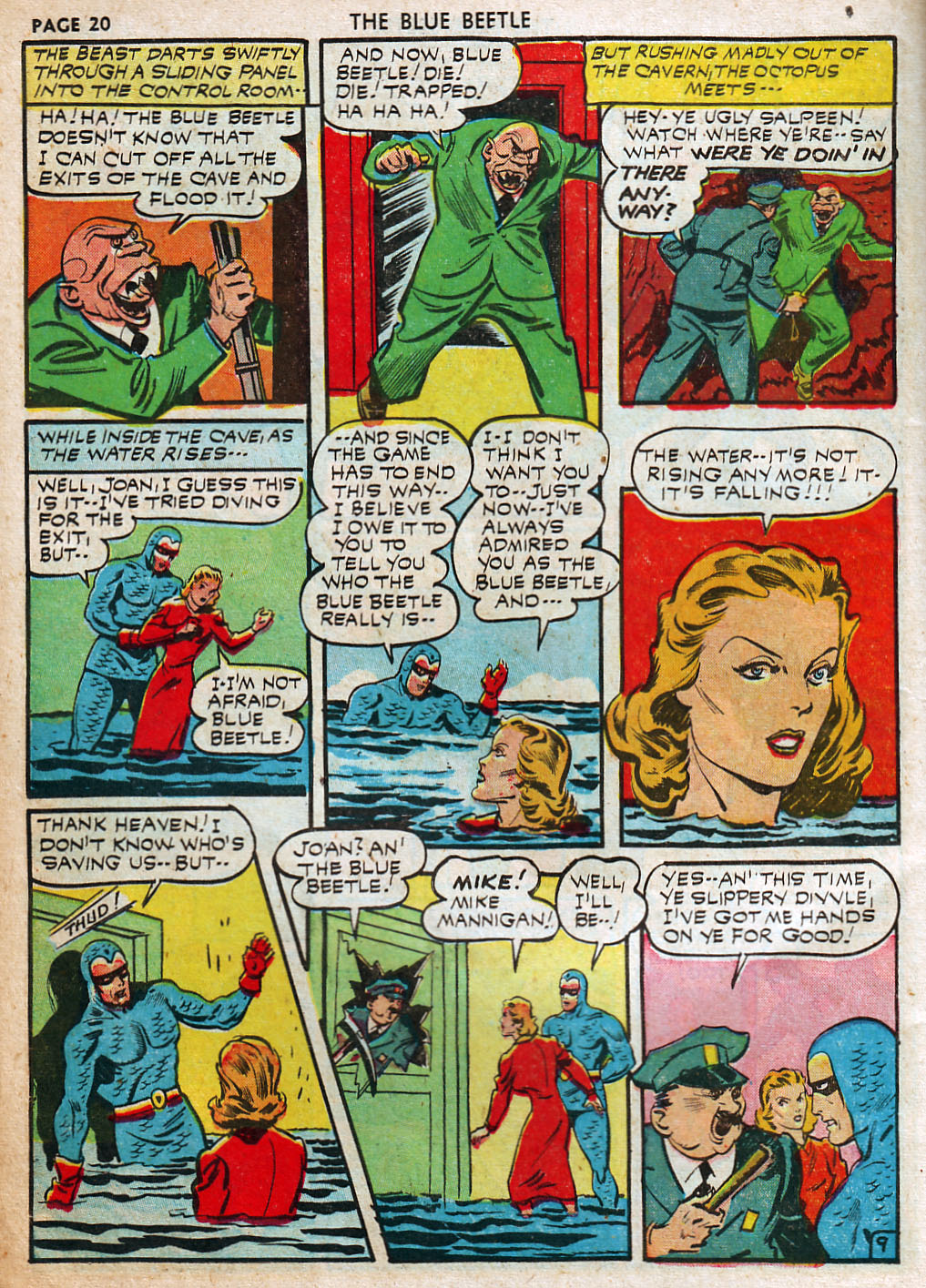 Read online The Blue Beetle comic -  Issue #11 - 22