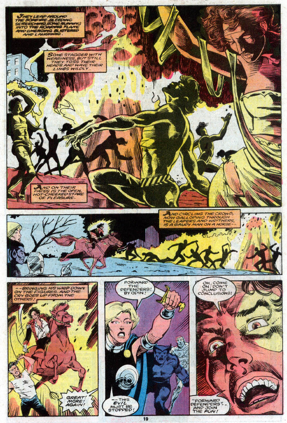 Read online The Defenders (1972) comic -  Issue #146 - 19