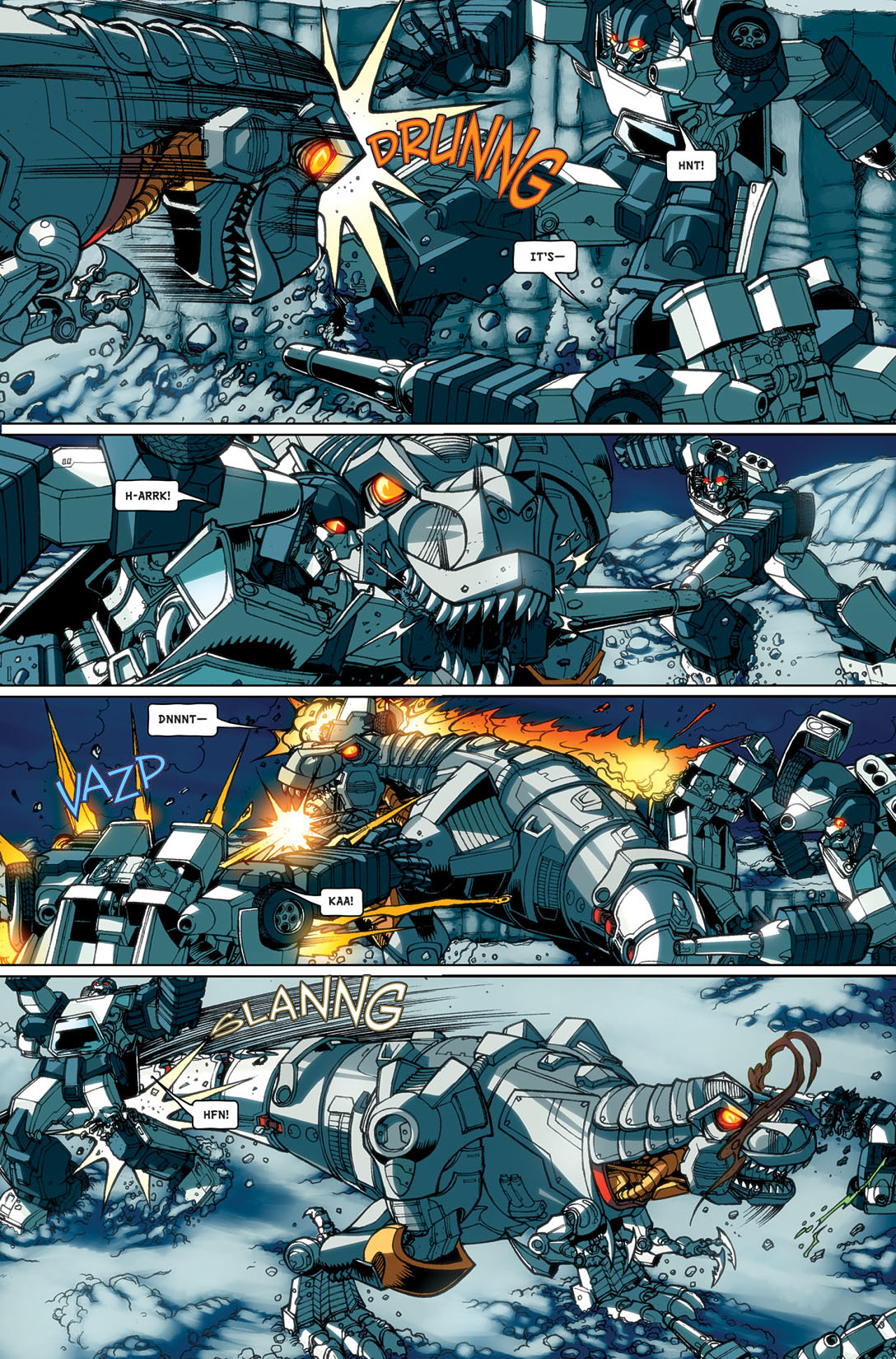 Read online The Transformers: Maximum Dinobots comic -  Issue #1 - 21