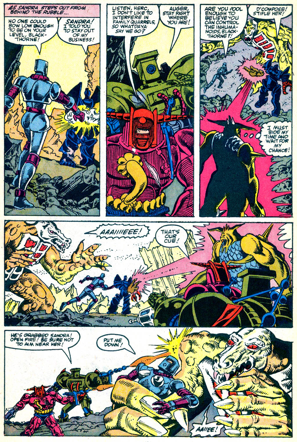 The Inhumanoids issue 4 - Page 22