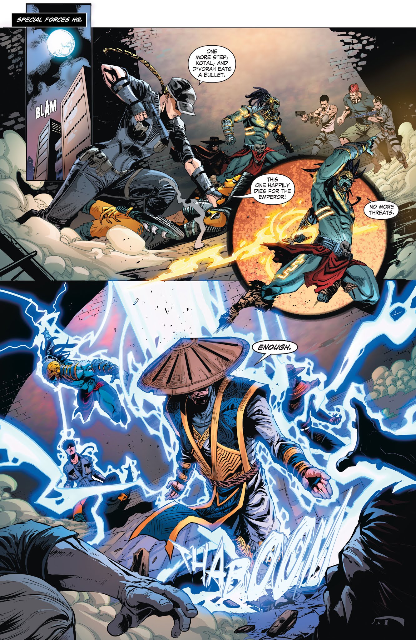 Read online Mortal Kombat X [I] comic -  Issue # _TPB 1 - 48