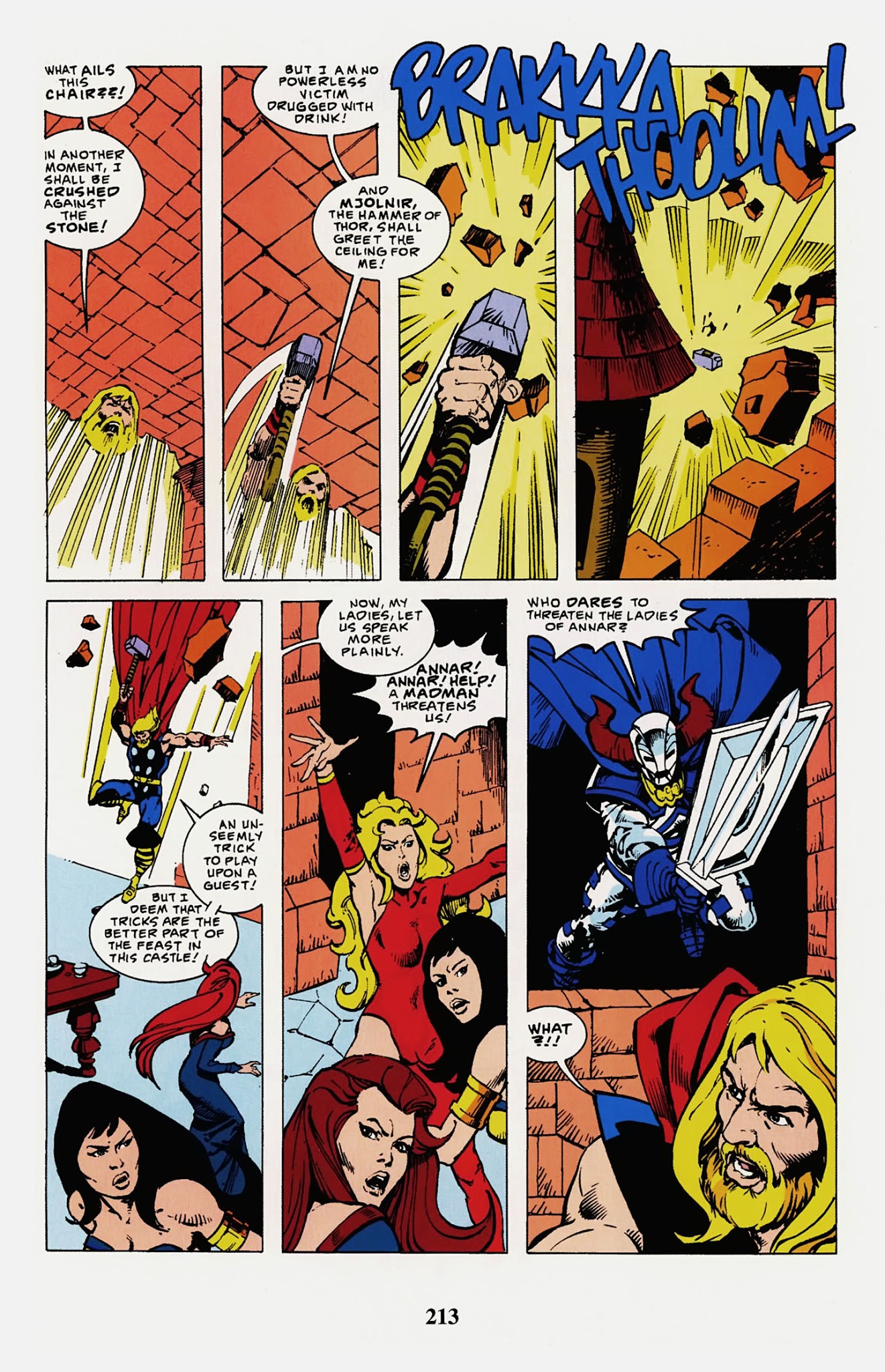 Read online Thor Visionaries: Walter Simonson comic -  Issue # TPB 3 - 215