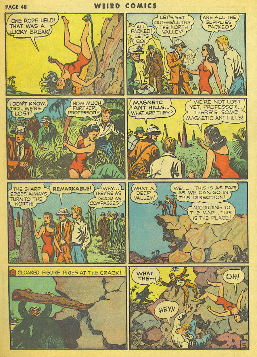 Read online Weird Comics comic -  Issue #10 - 44