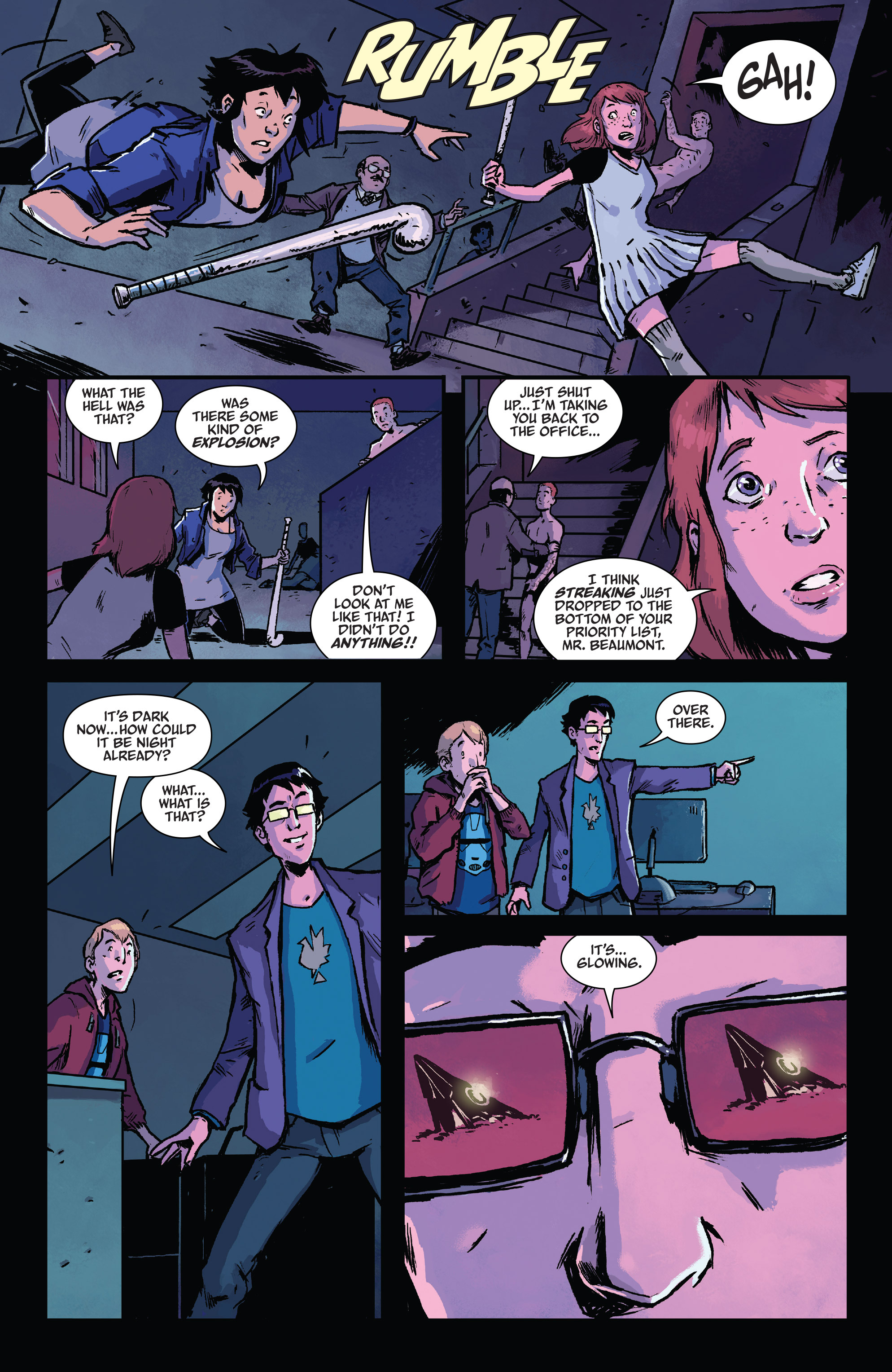 Read online The Woods comic -  Issue #1 - 11