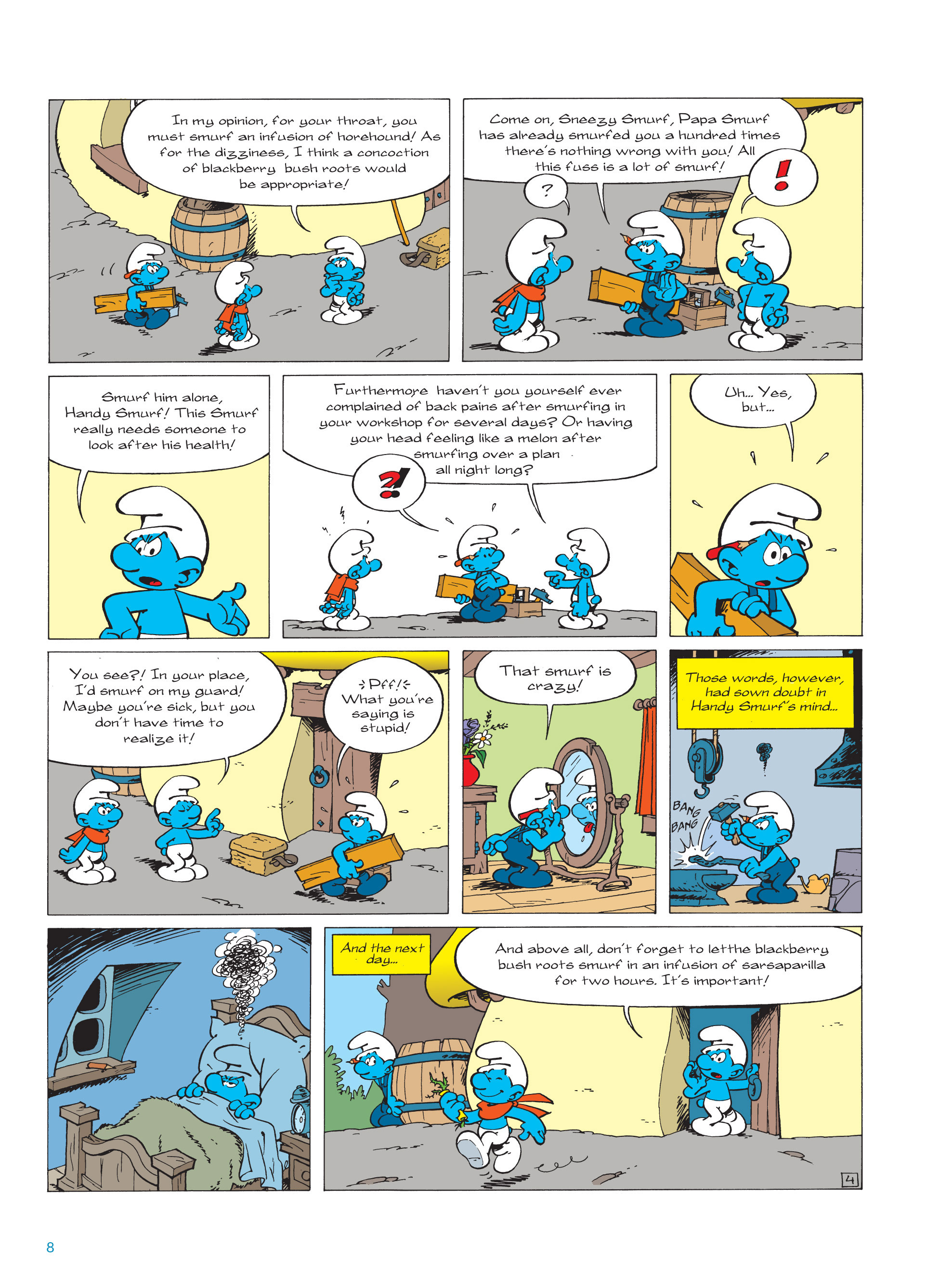Read online The Smurfs comic -  Issue #20 - 8