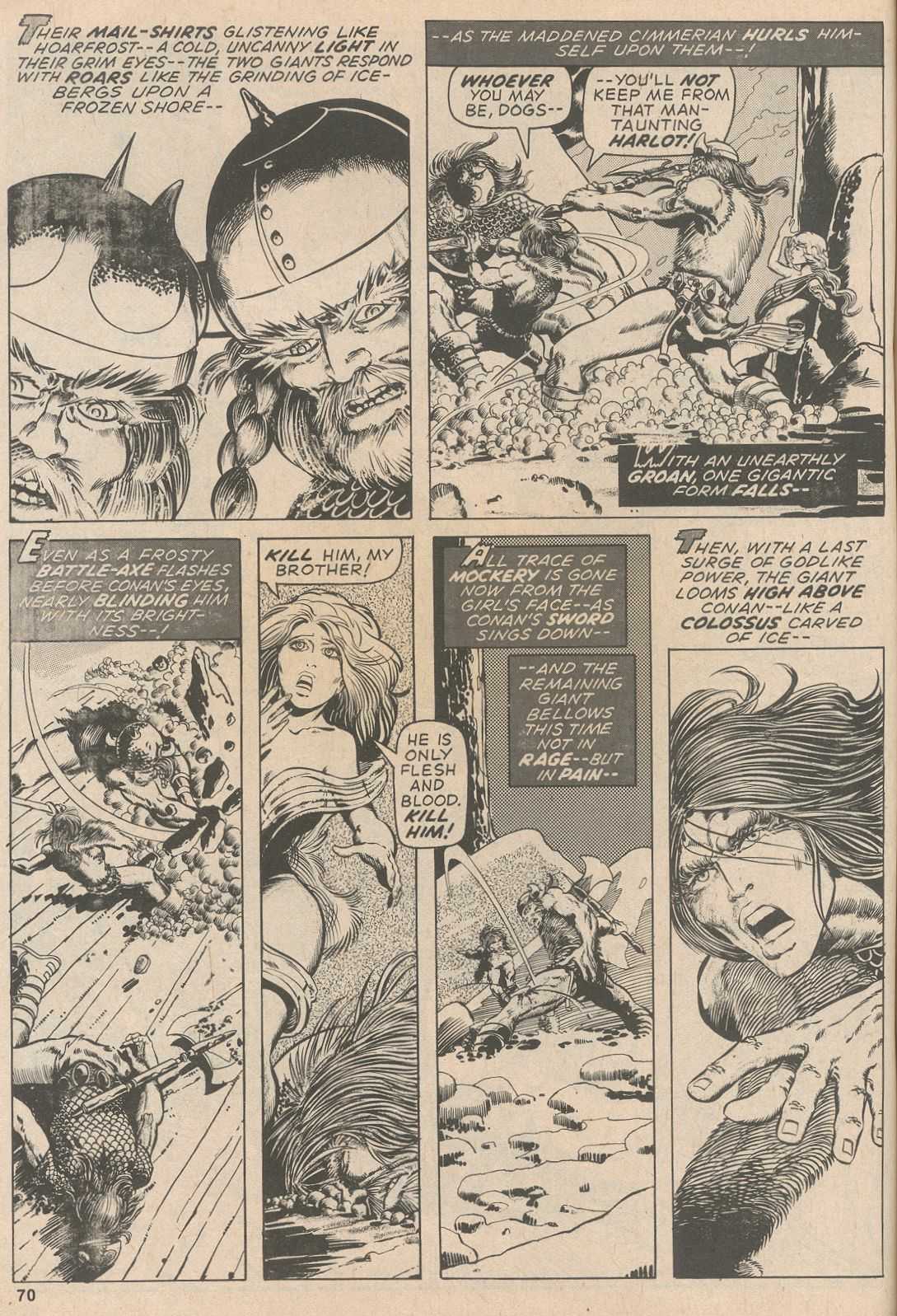Read online The Savage Sword Of Conan comic -  Issue #1 - 67
