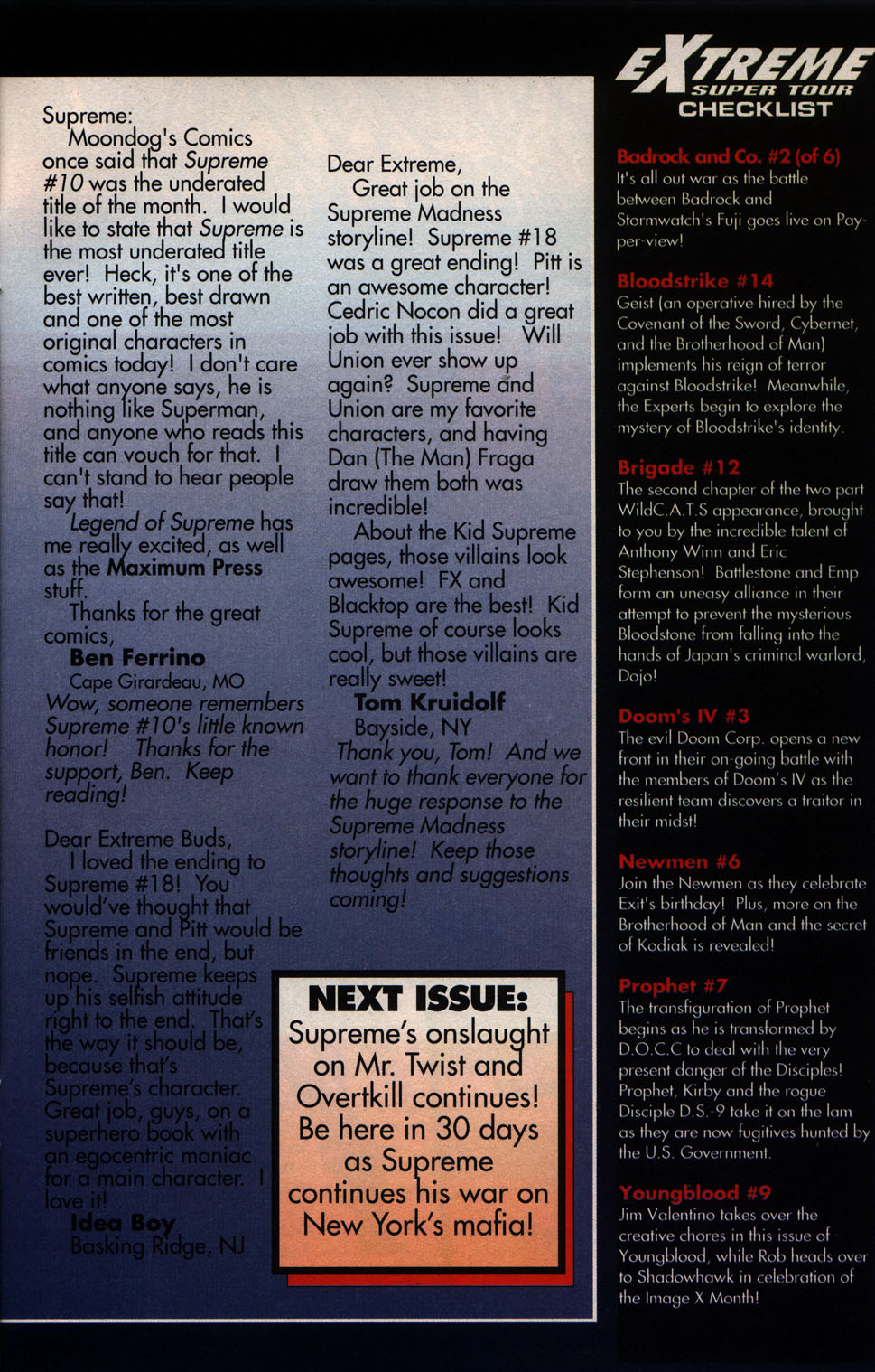 Read online Supreme (1992) comic -  Issue #19 - 30