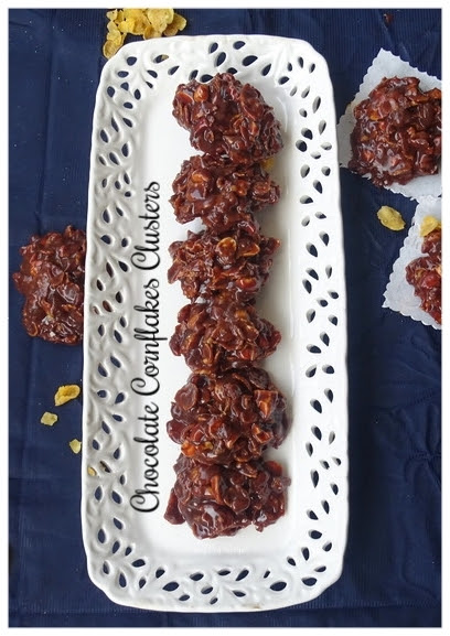 Nutty-Chocolate-Cornflakes-cluster-Recipe-veg-spicy