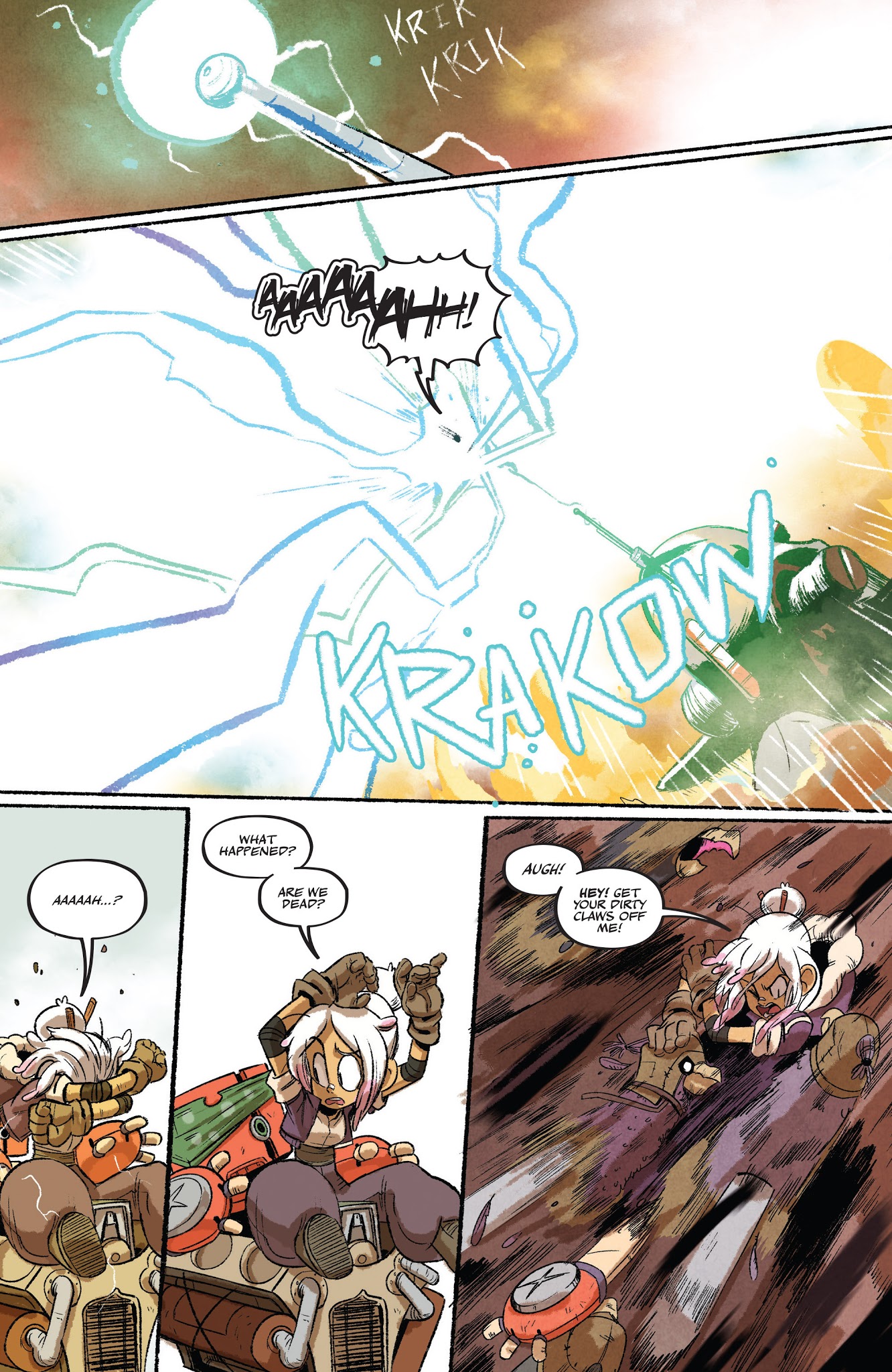 Read online Tyson Hesse's Diesel comic -  Issue #2 - 19