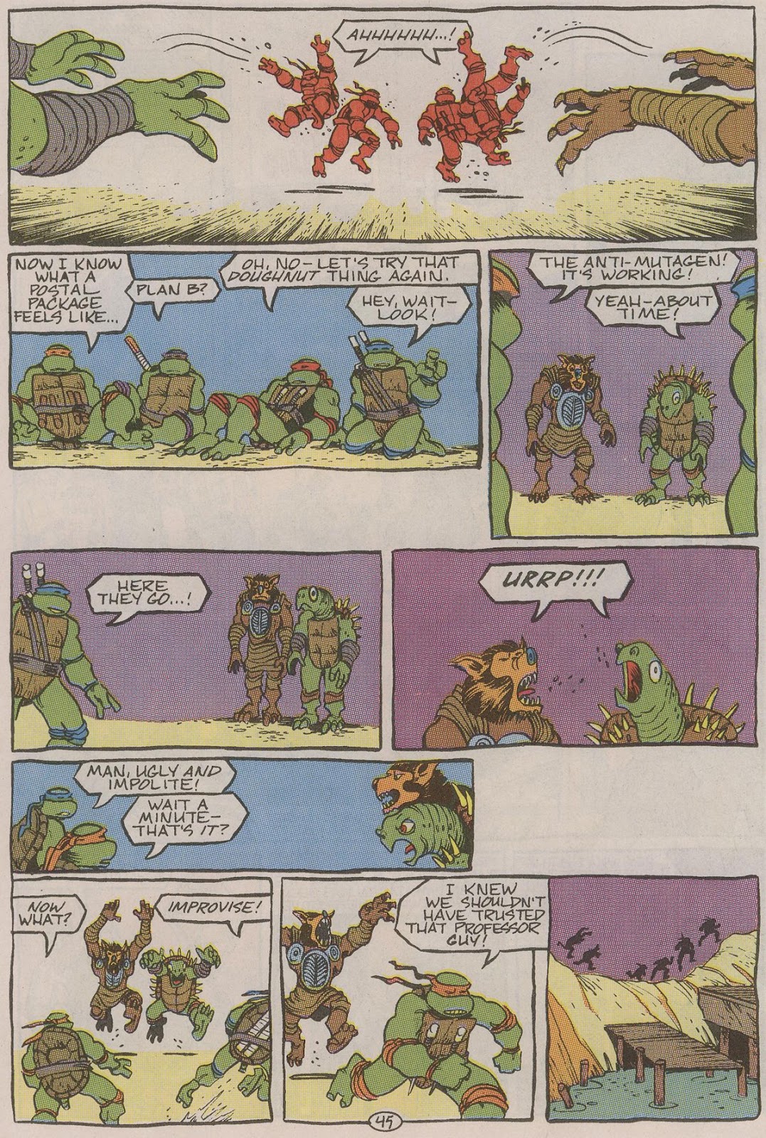Teenage Mutant Ninja Turtles II: The Secret of the Ooze Official Movie Adaptation issue Full - Page 46