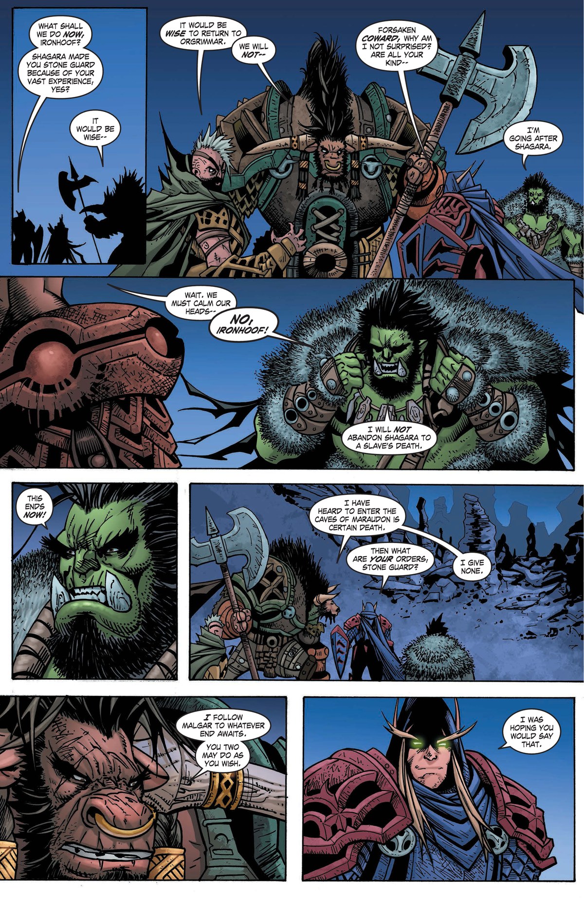 Read online World of Warcraft: Bloodsworn comic -  Issue # Full - 115