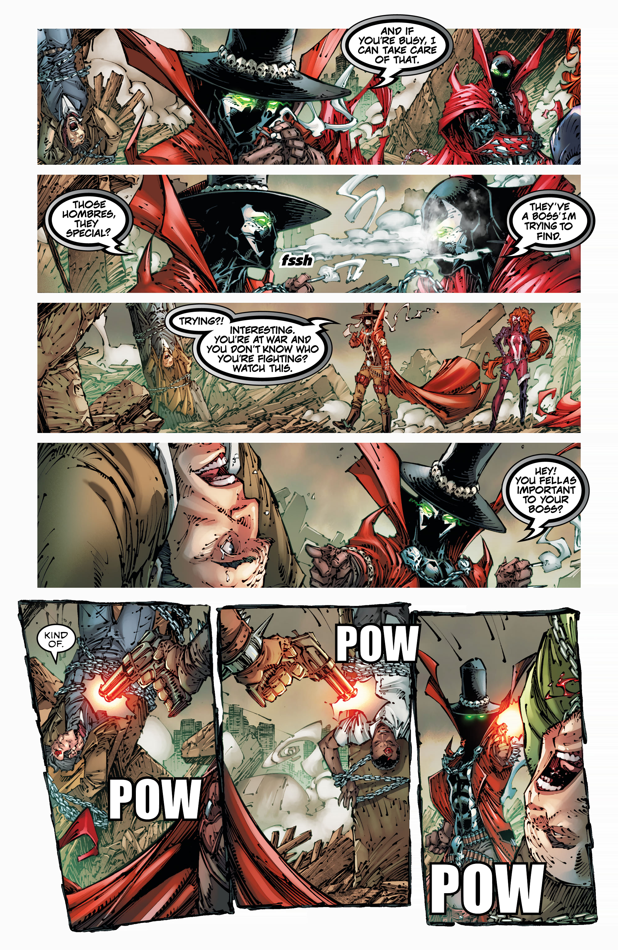 Read online Gunslinger Spawn comic -  Issue #9 - 19