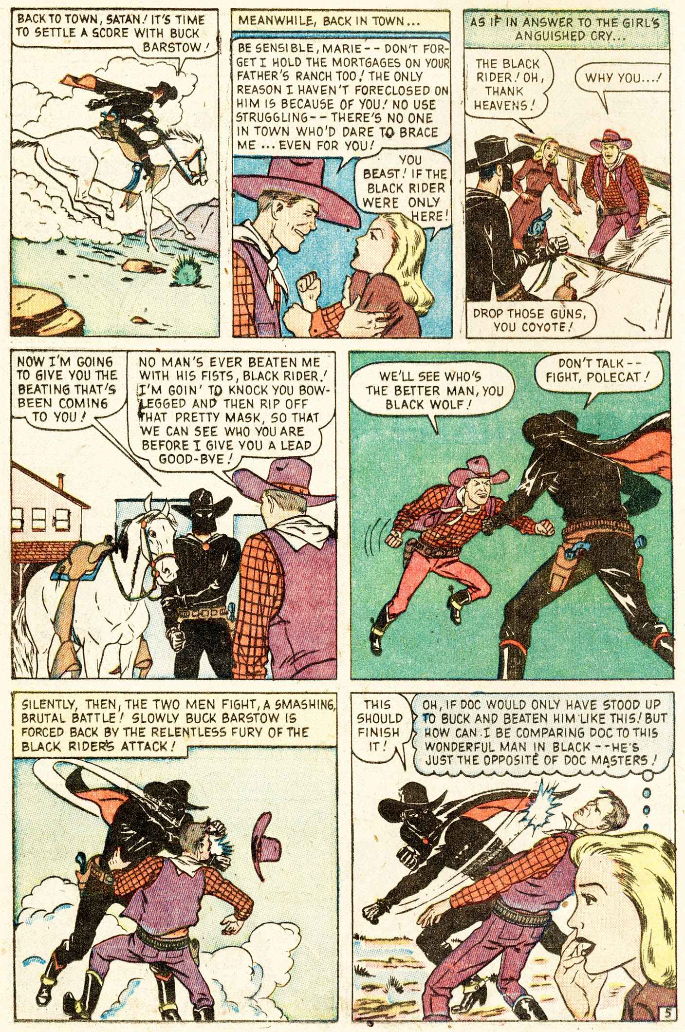 Read online Wild Western comic -  Issue #8 - 19