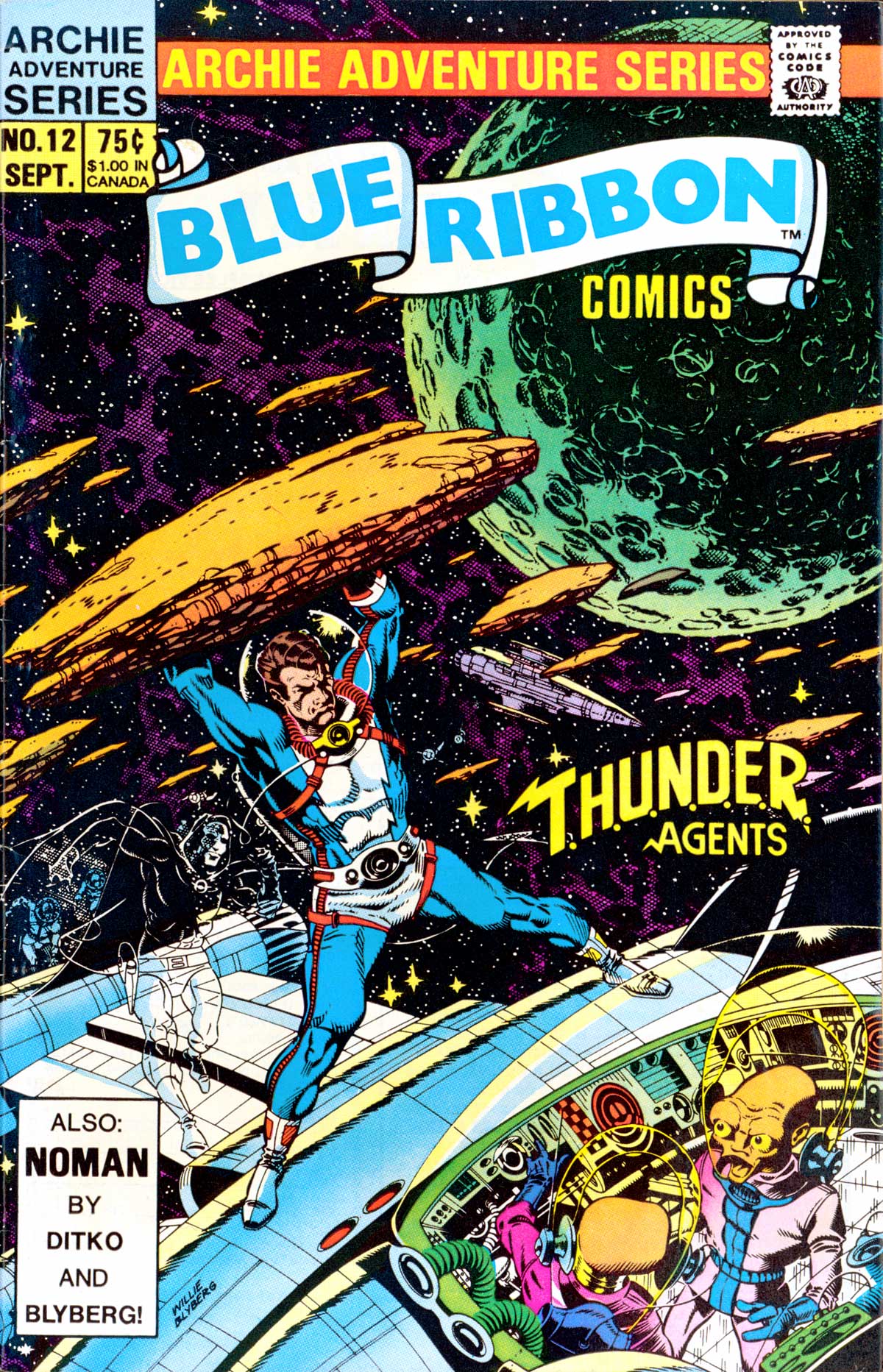 Read online Blue Ribbon Comics comic -  Issue #12 - 1