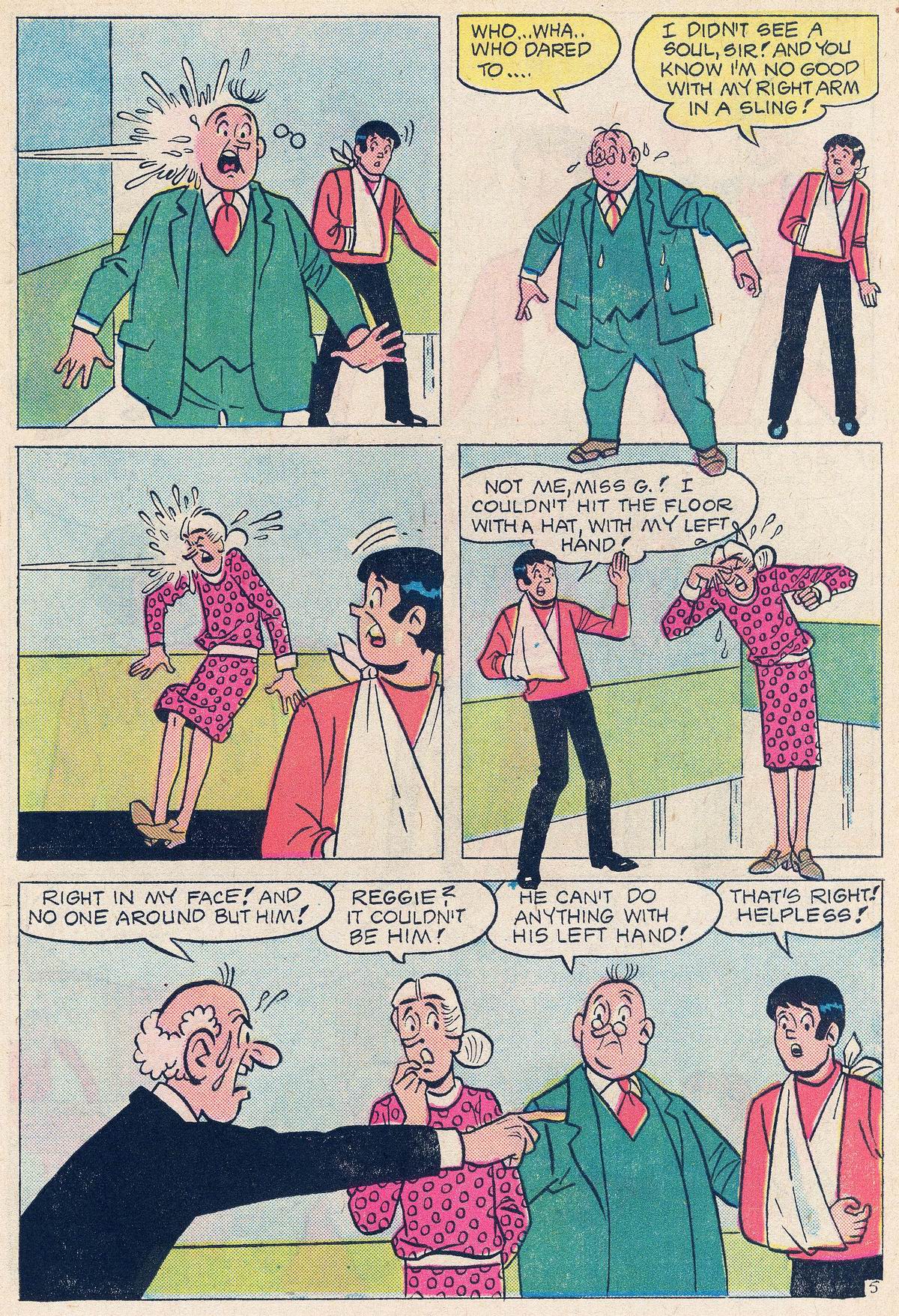 Read online Reggie and Me (1966) comic -  Issue #84 - 6