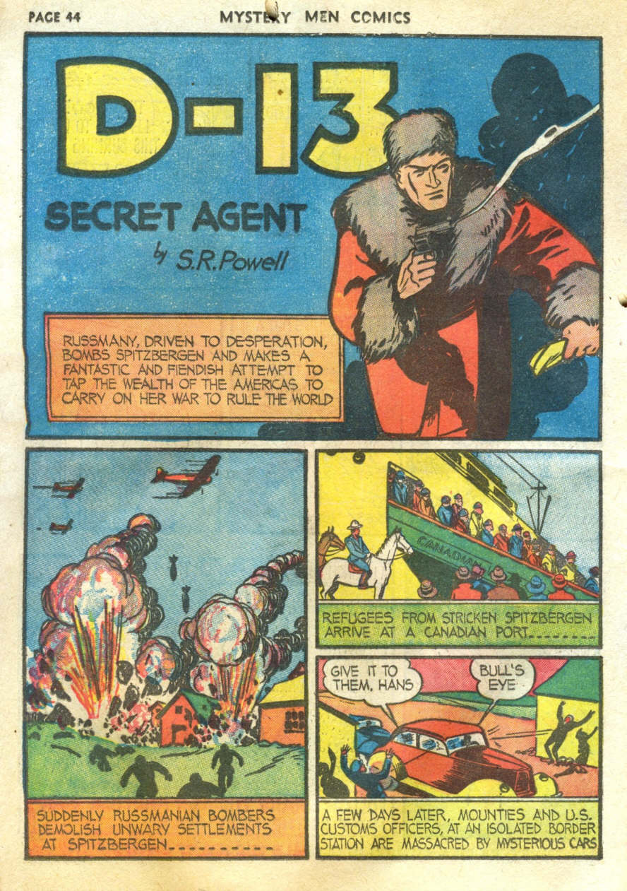 Read online Mystery Men Comics comic -  Issue #11 - 46