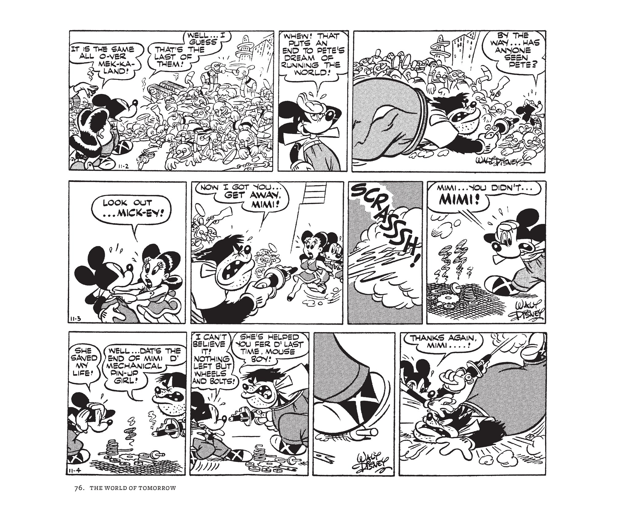 Read online Walt Disney's Mickey Mouse by Floyd Gottfredson comic -  Issue # TPB 8 (Part 1) - 76
