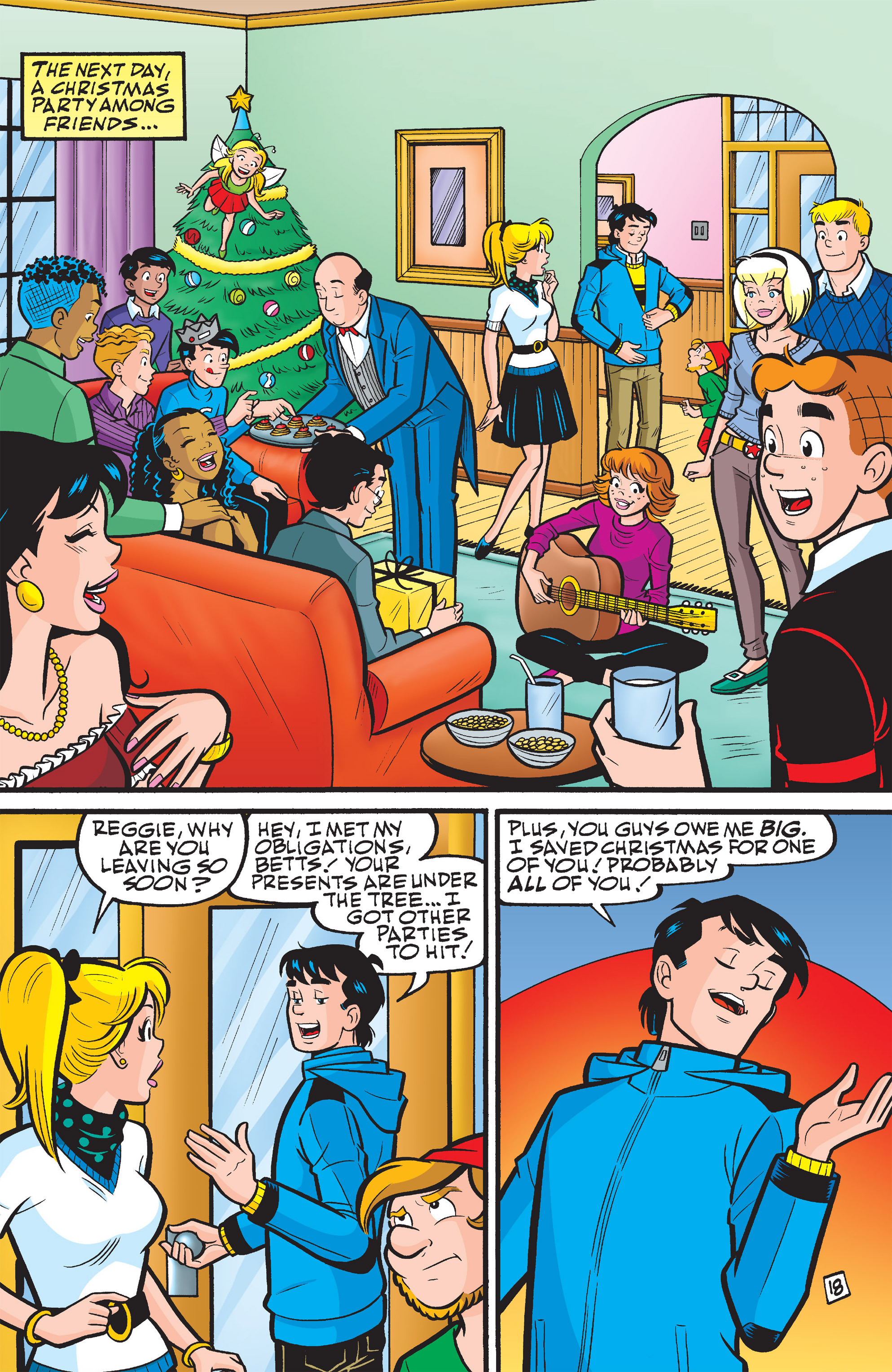 Read online Archie Meets Santa comic -  Issue # TPB - 100