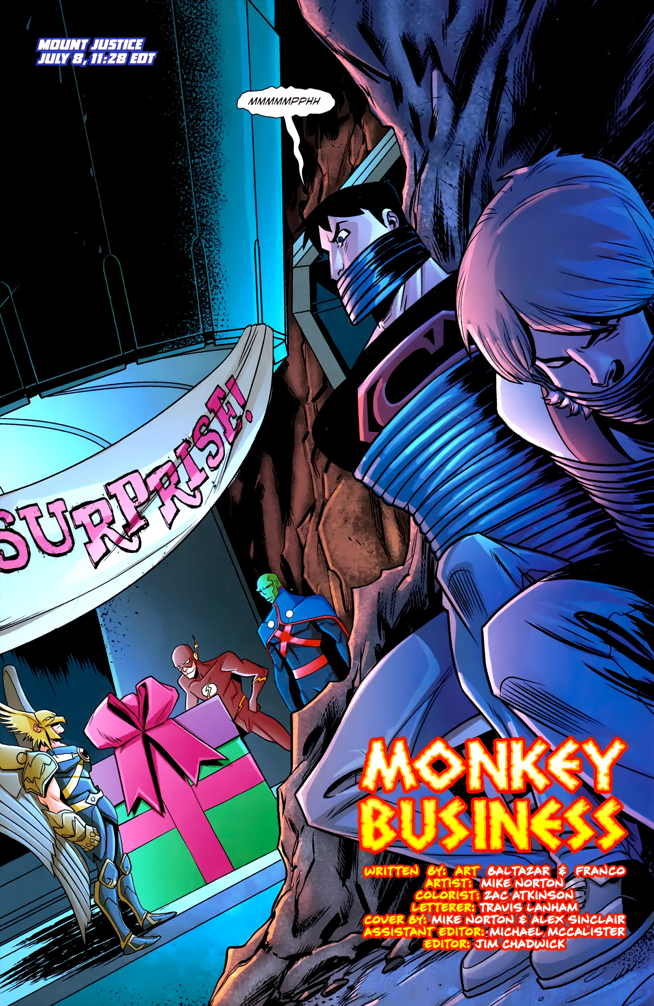 Read online Young Justice (2011) comic -  Issue #2 - 3