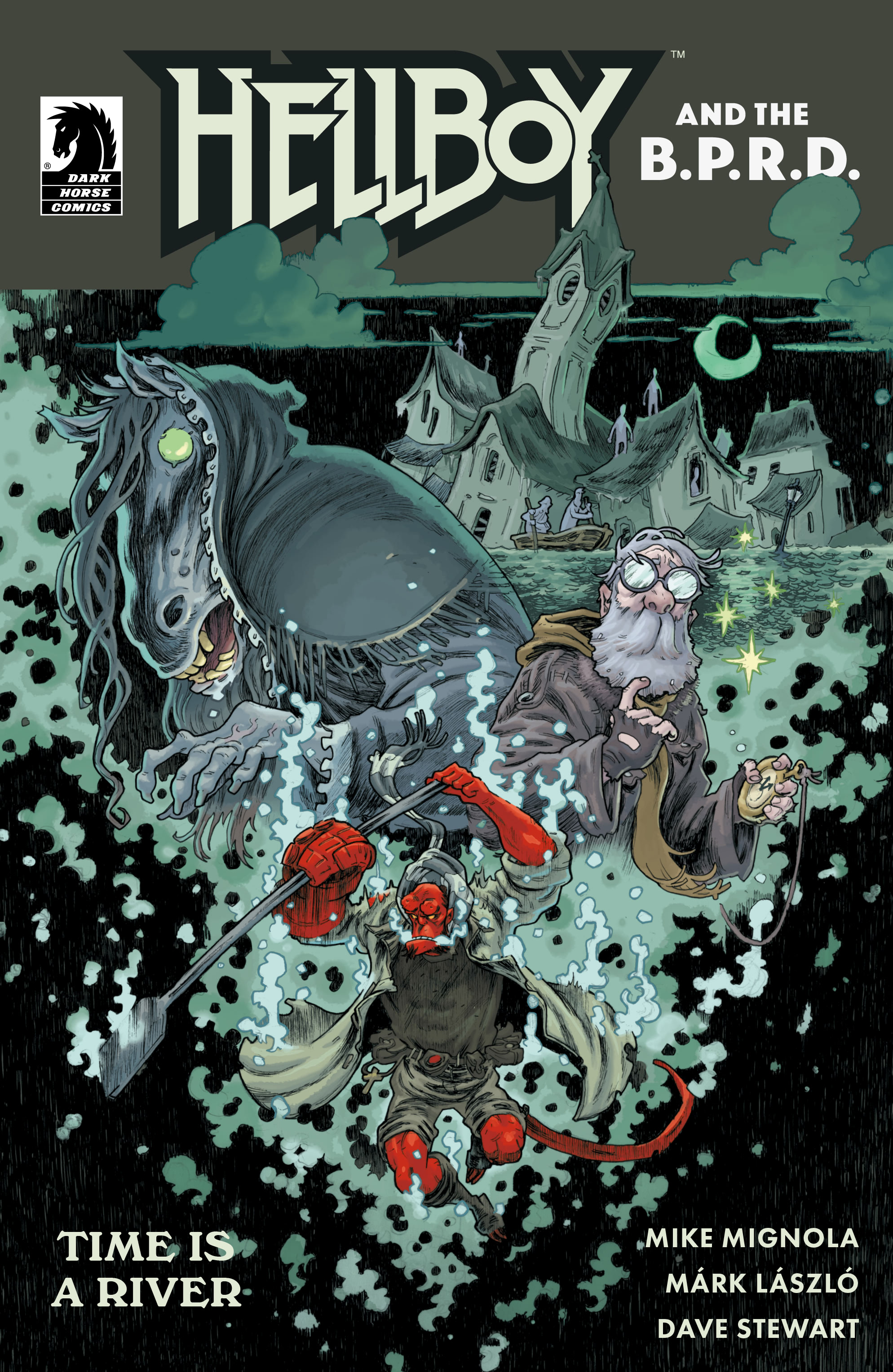 Read online Hellboy and the B.P.R.D.: Time is a River comic -  Issue # Full - 1