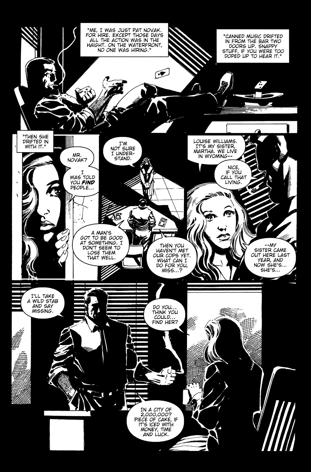 Moonstone Noir: Pat Novak for Hire issue Full - Page 9
