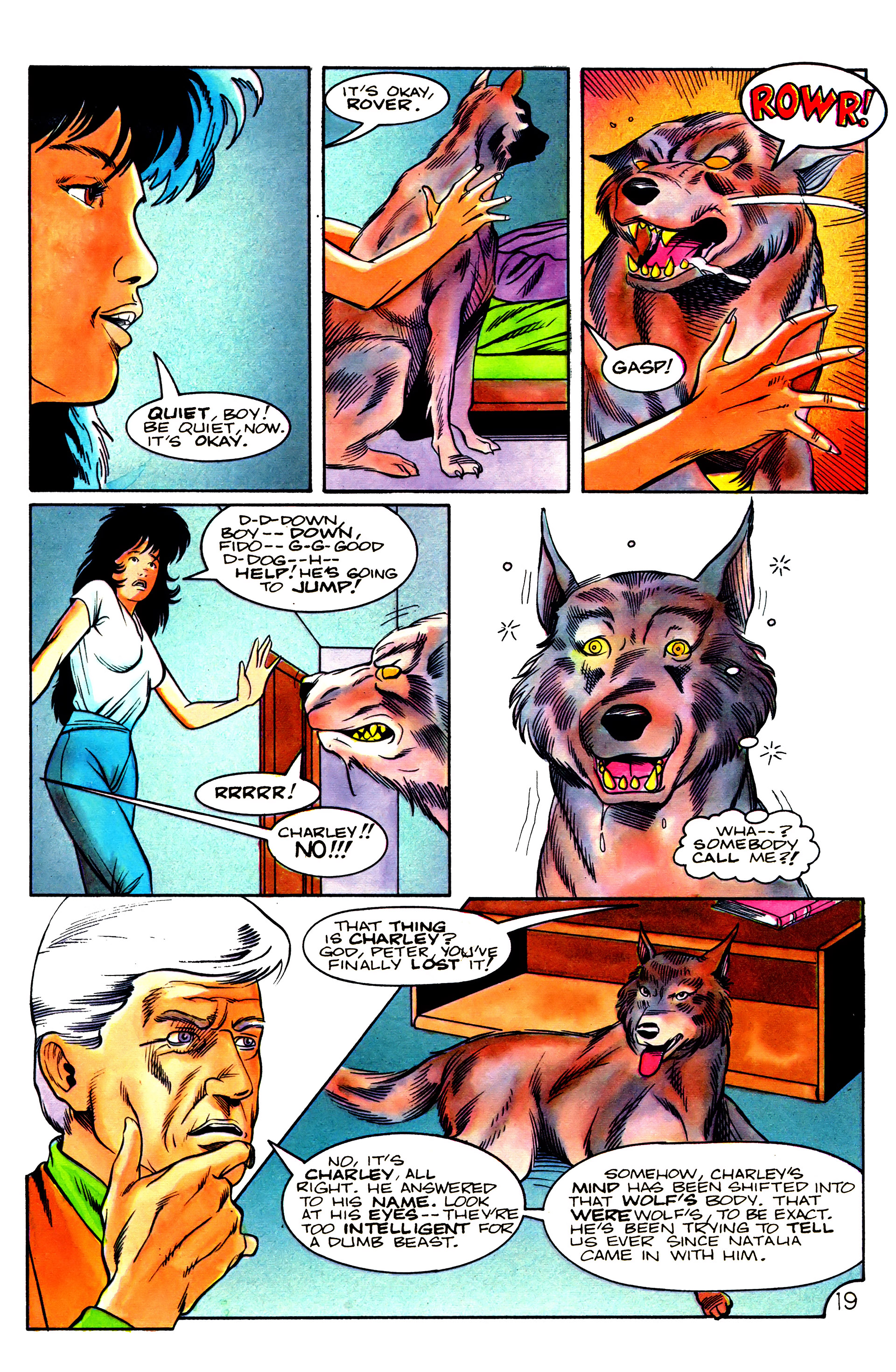 Read online Fright Night (1988) comic -  Issue #21 - 23