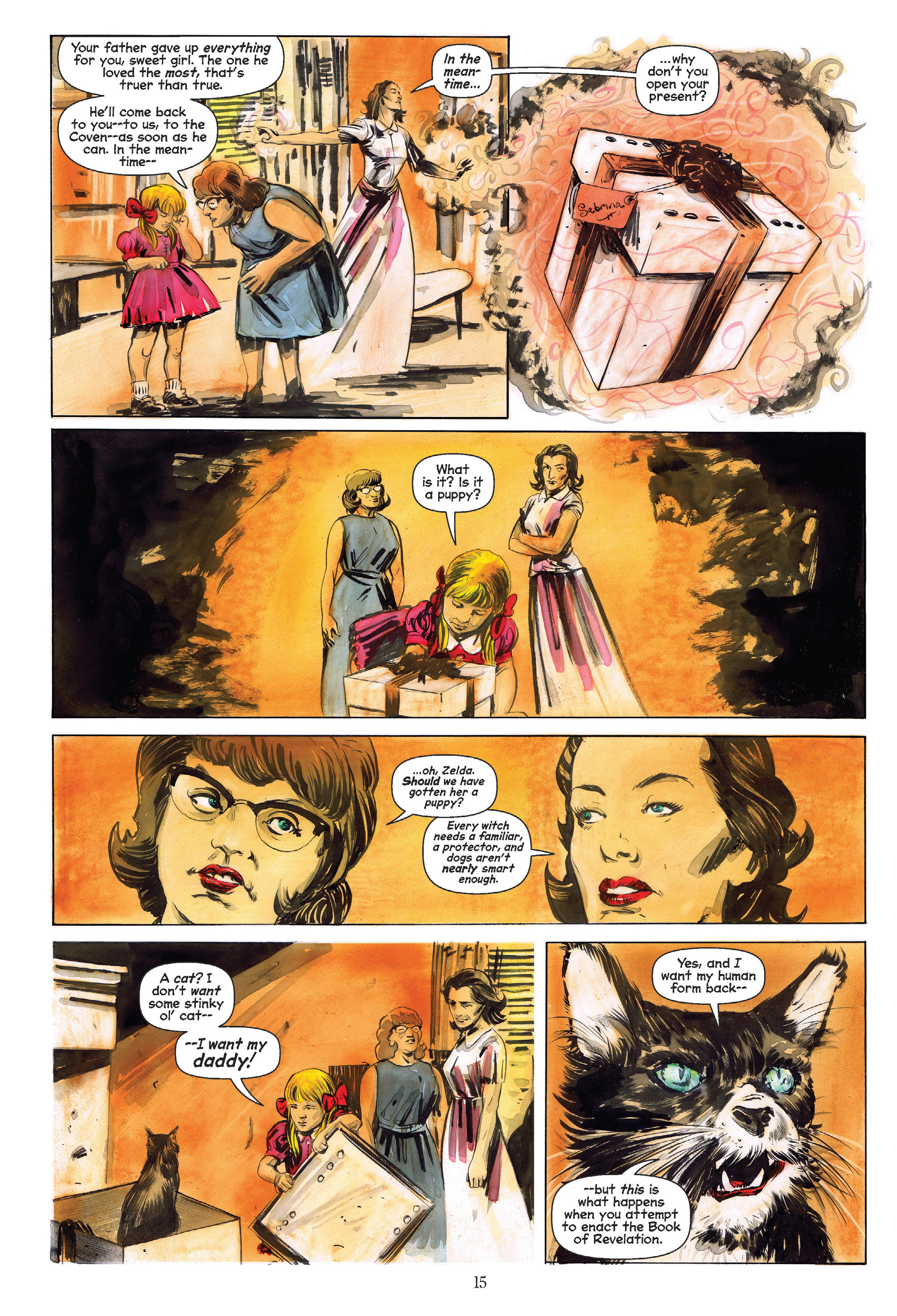 Read online Chilling Adventures of Sabrina: Occult Edition comic -  Issue # TPB (Part 1) - 16