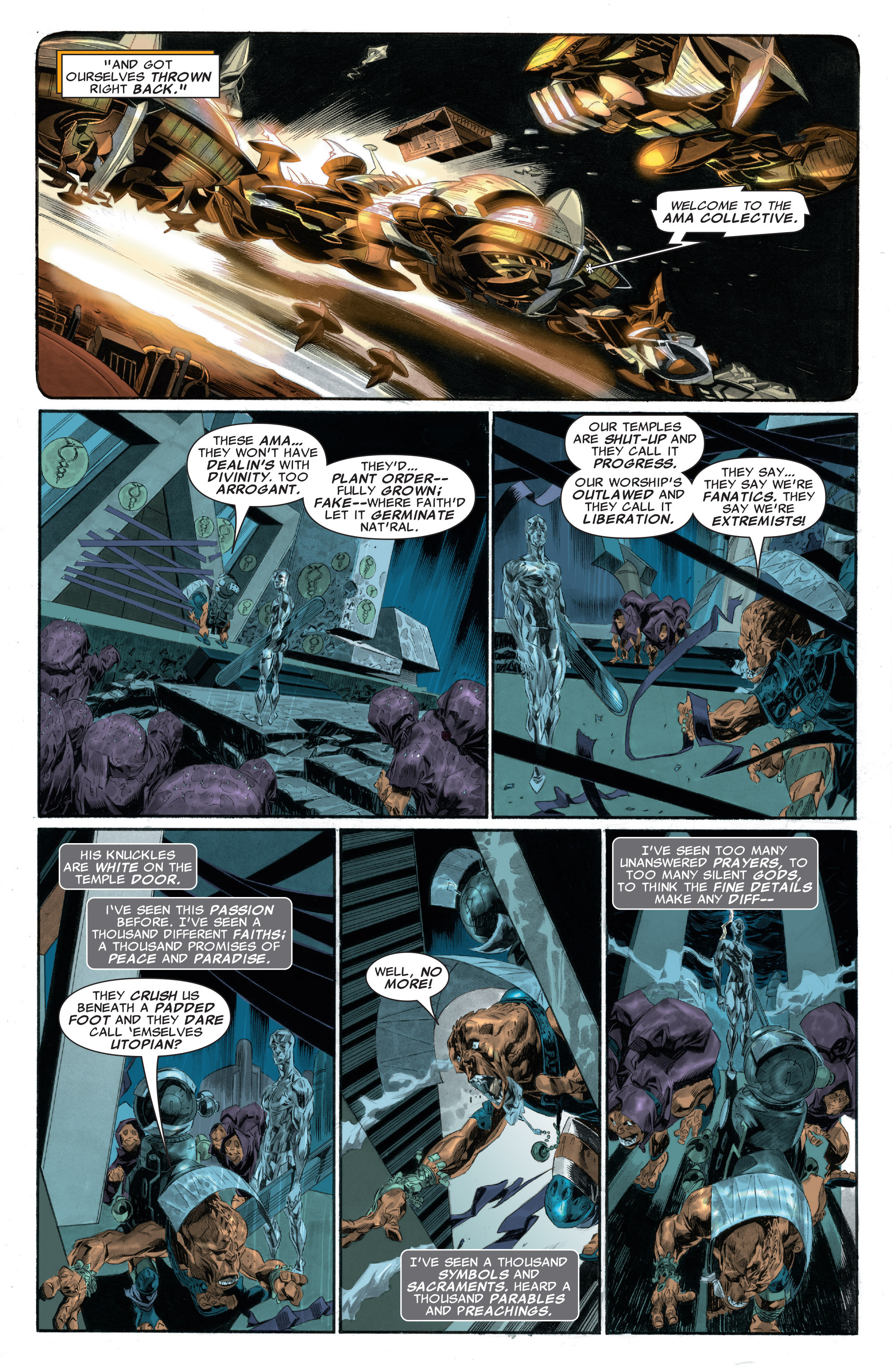 Read online Silver Surfer: In Thy Name comic -  Issue #2 - 14