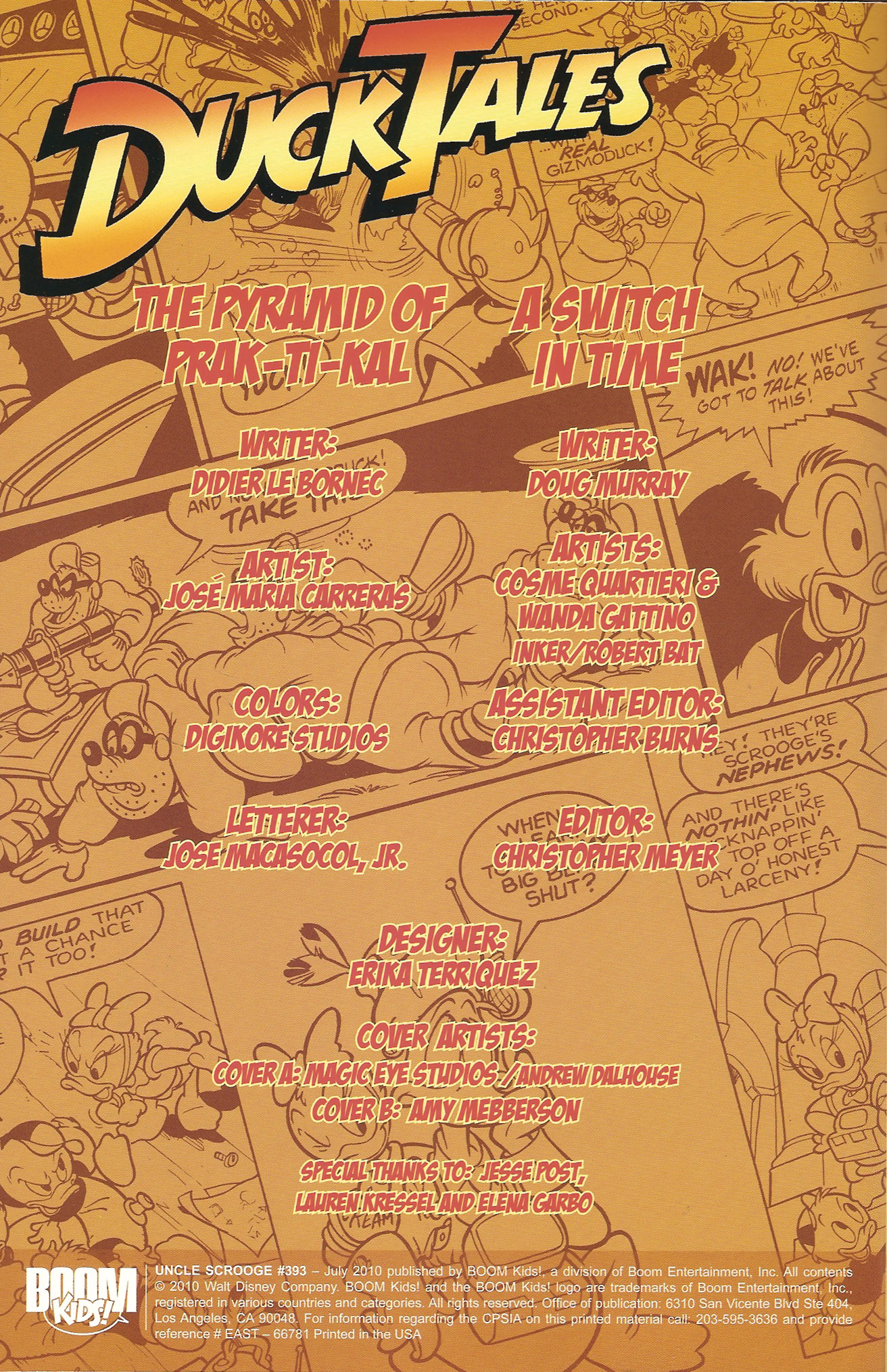 Read online Uncle Scrooge (2009) comic -  Issue #393 - 3