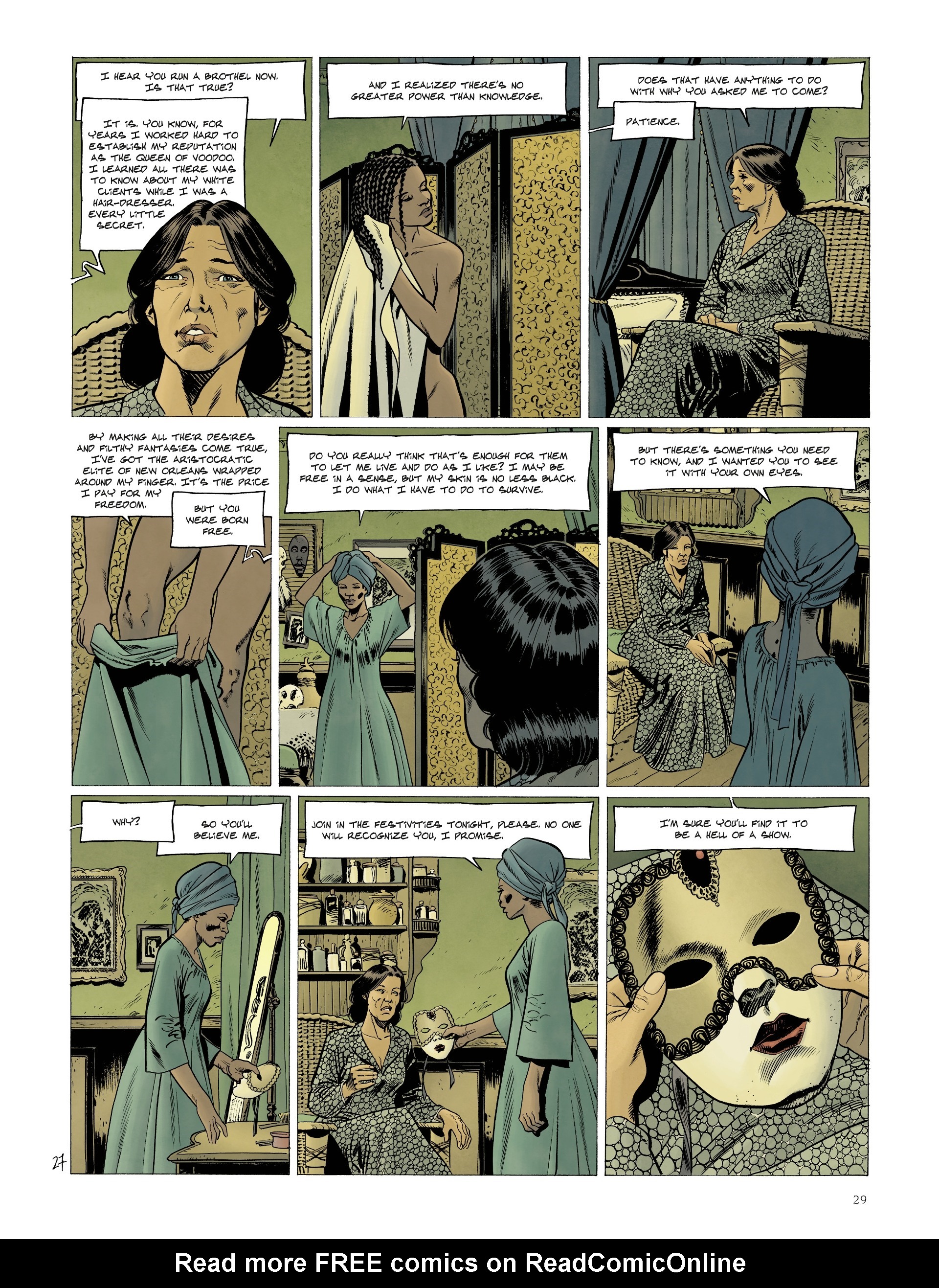 Read online Louisiana: The Color of Blood comic -  Issue #2 - 31