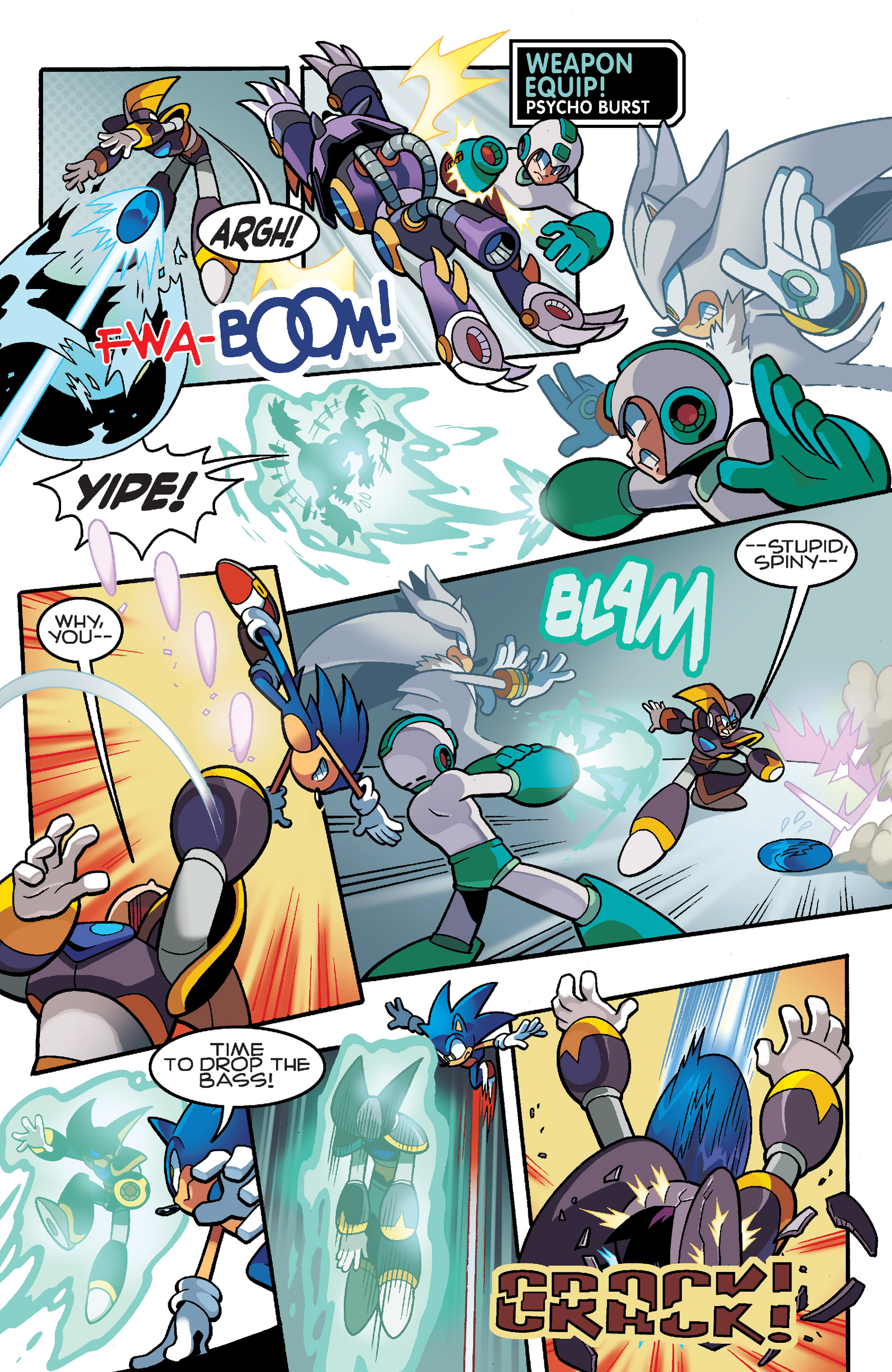 Read online Sonic Mega Man Worlds Collide comic -  Issue # Vol 3 - 83