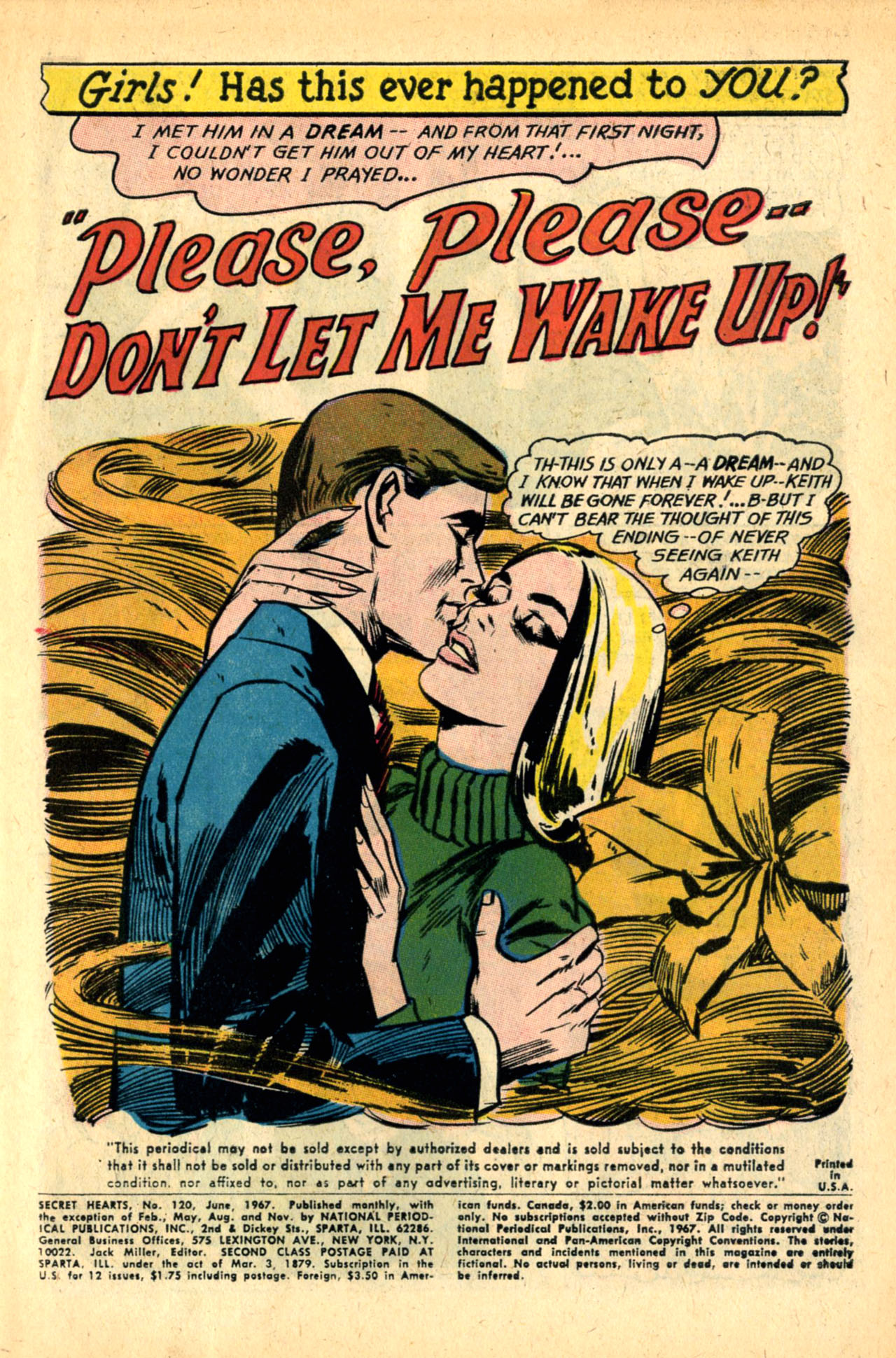 Read online Secret Hearts comic -  Issue #120 - 3