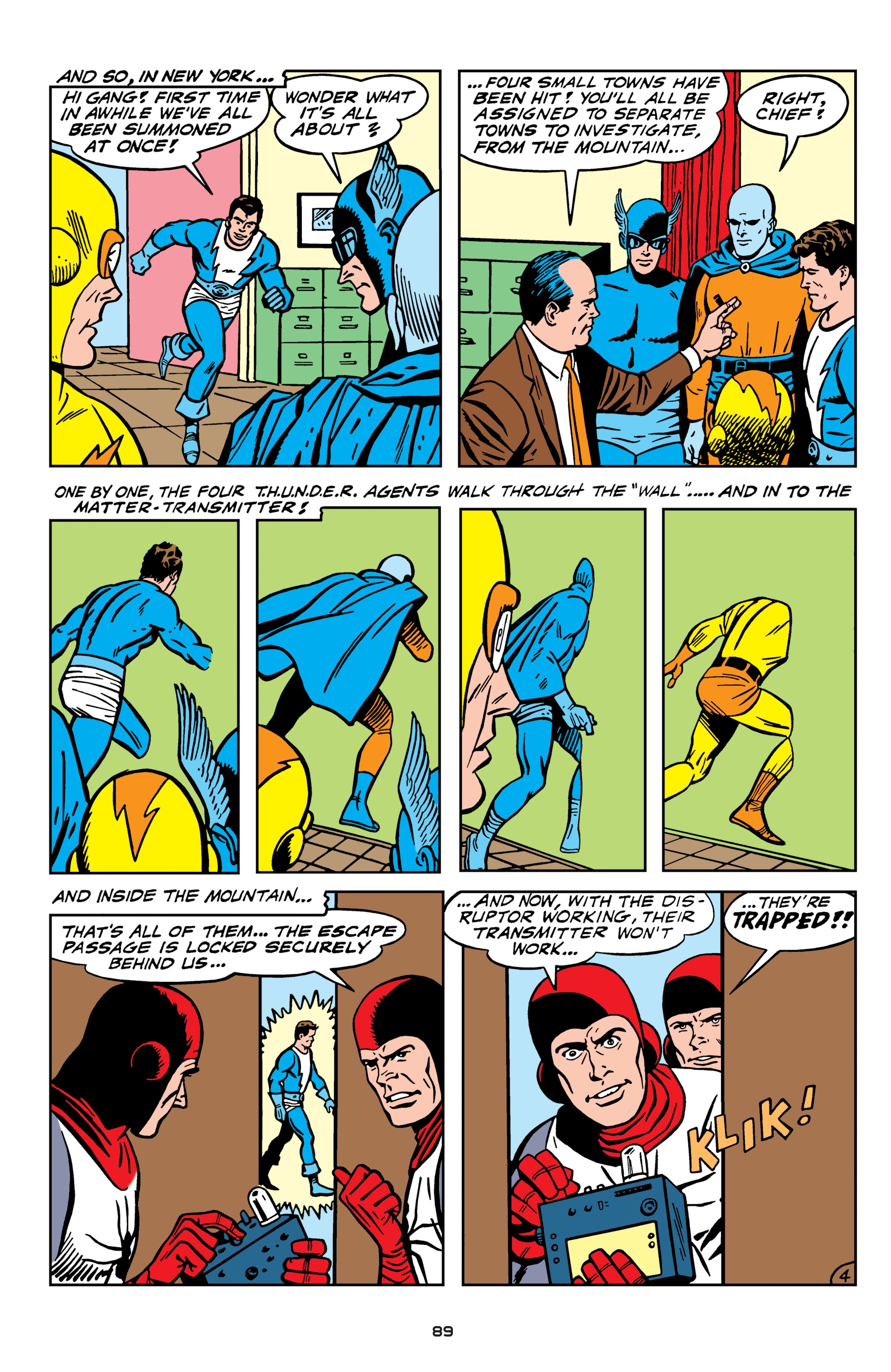 Read online T.H.U.N.D.E.R. Agents Classics comic -  Issue # TPB 6 (Part 1) - 90