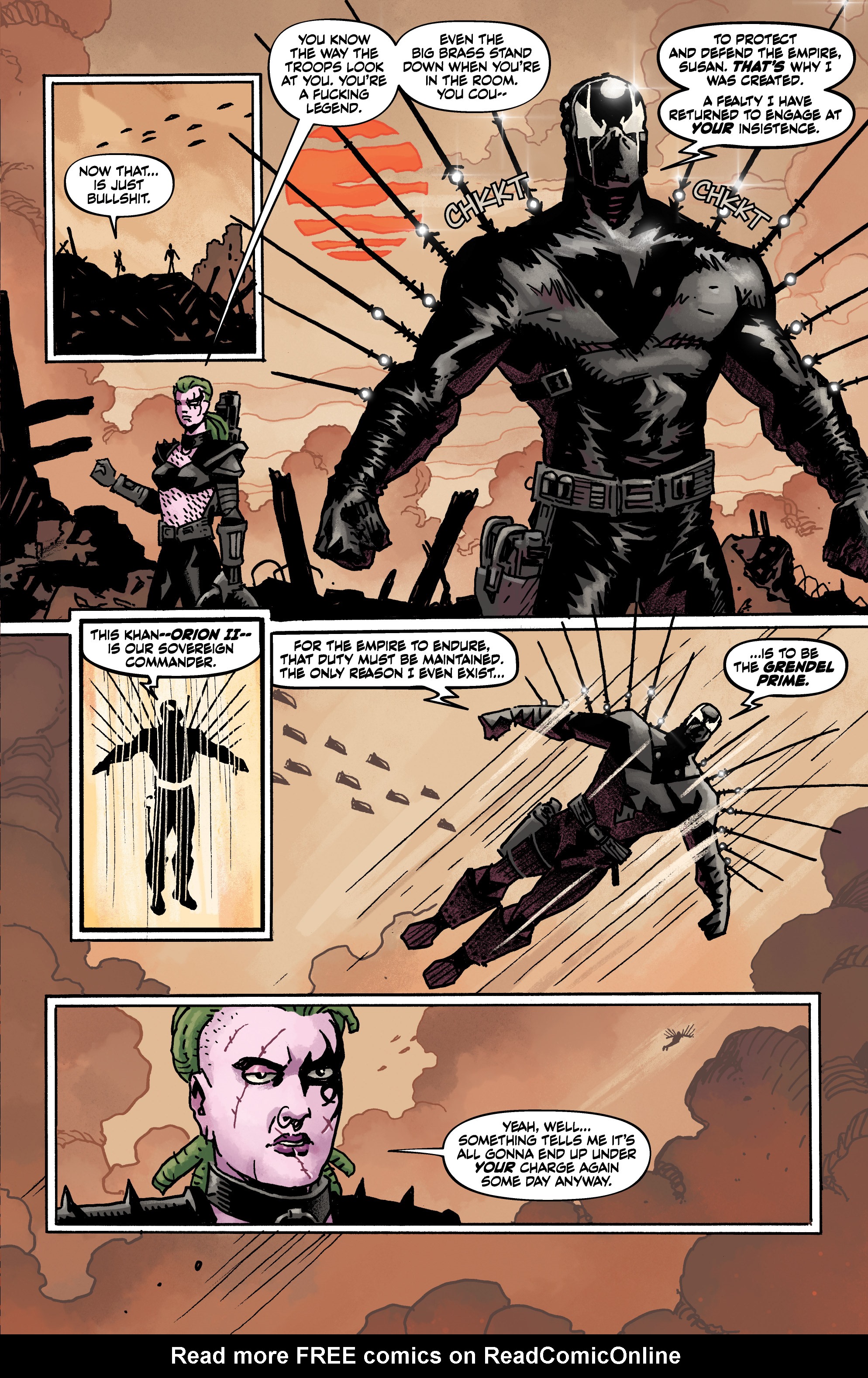 Read online Grendel: Devil's Odyssey comic -  Issue #3 - 9