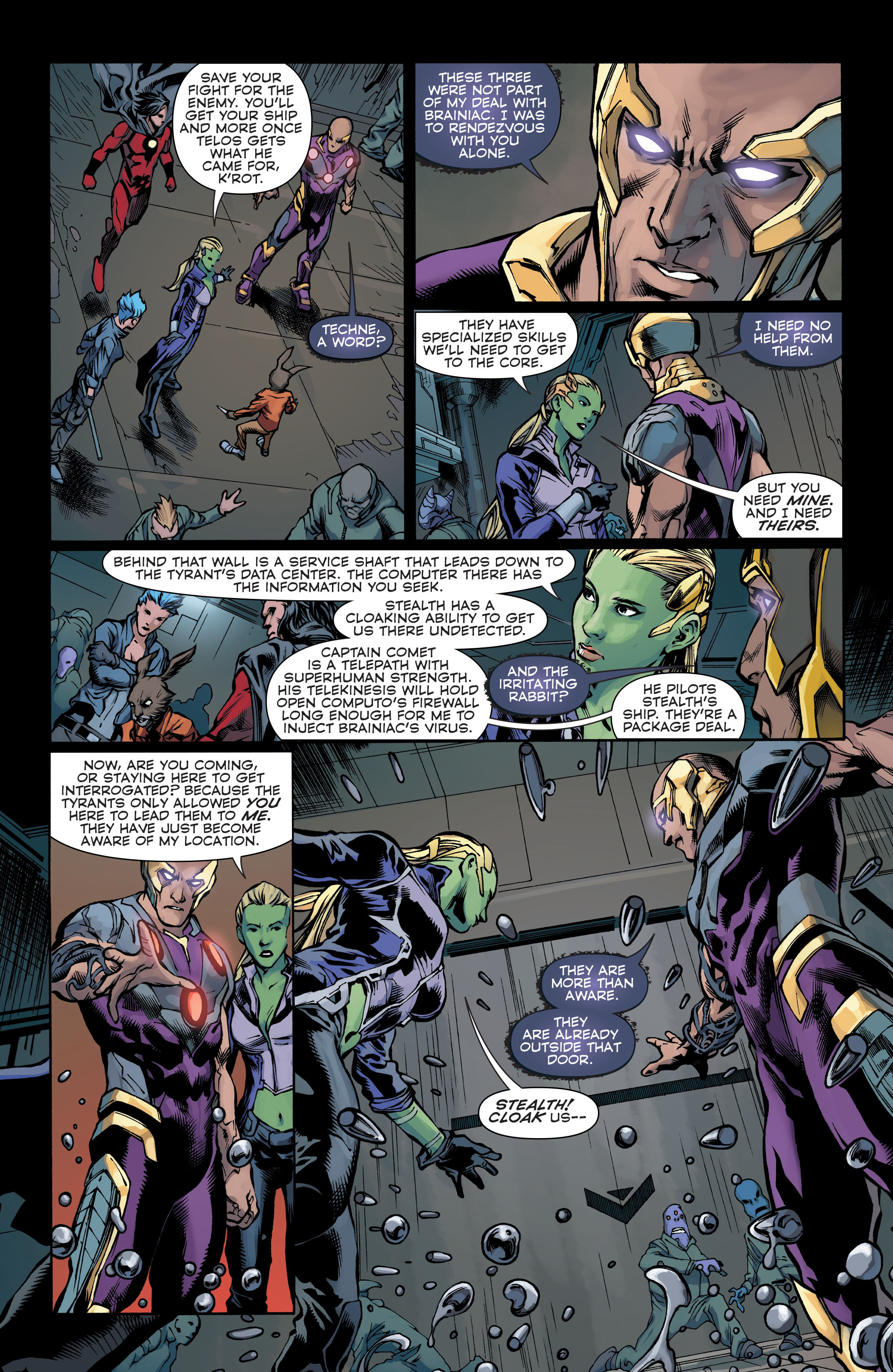 Read online Telos comic -  Issue #2 - 14