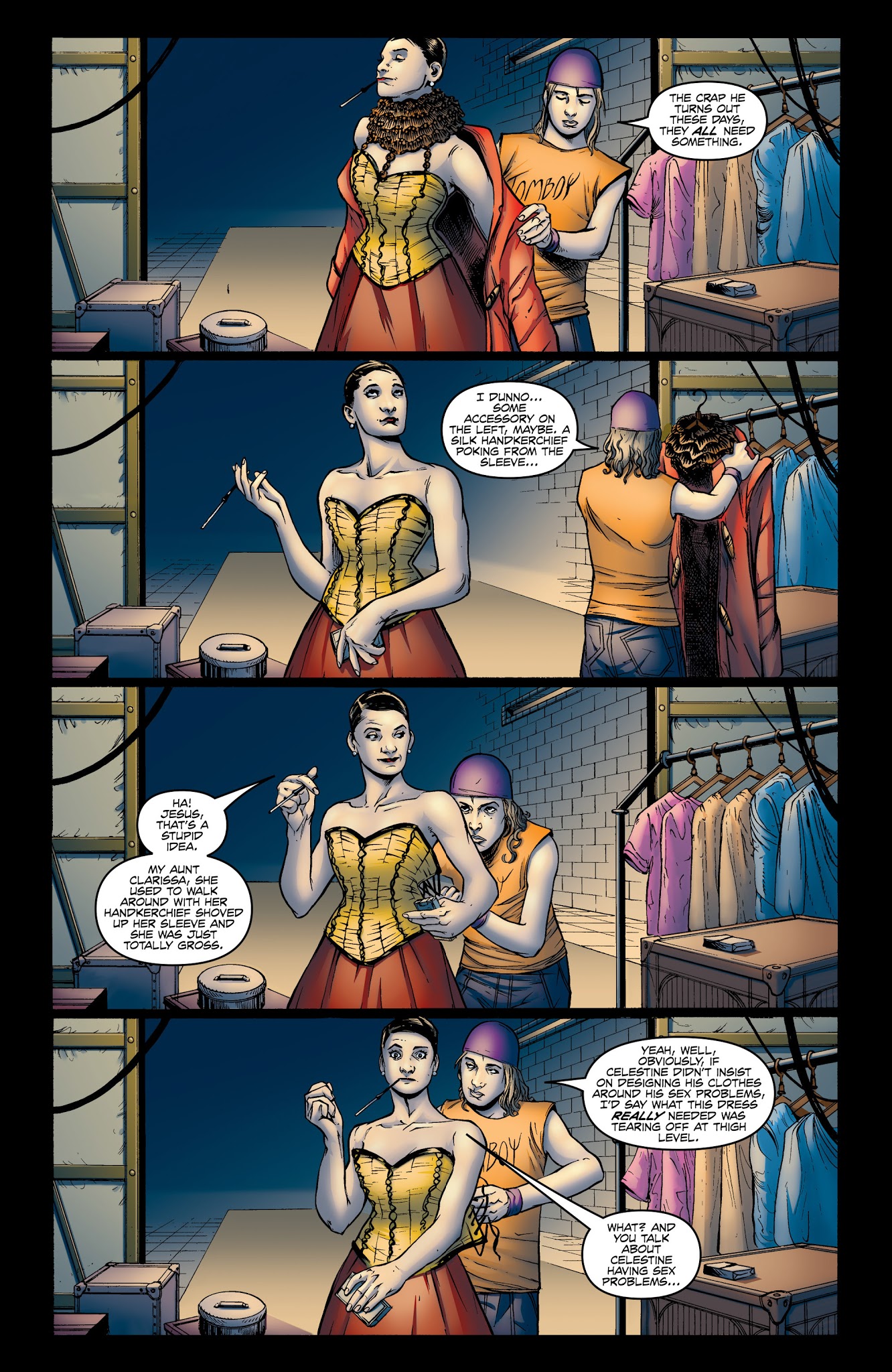 Read online Fashion Beast comic -  Issue #4 - 22