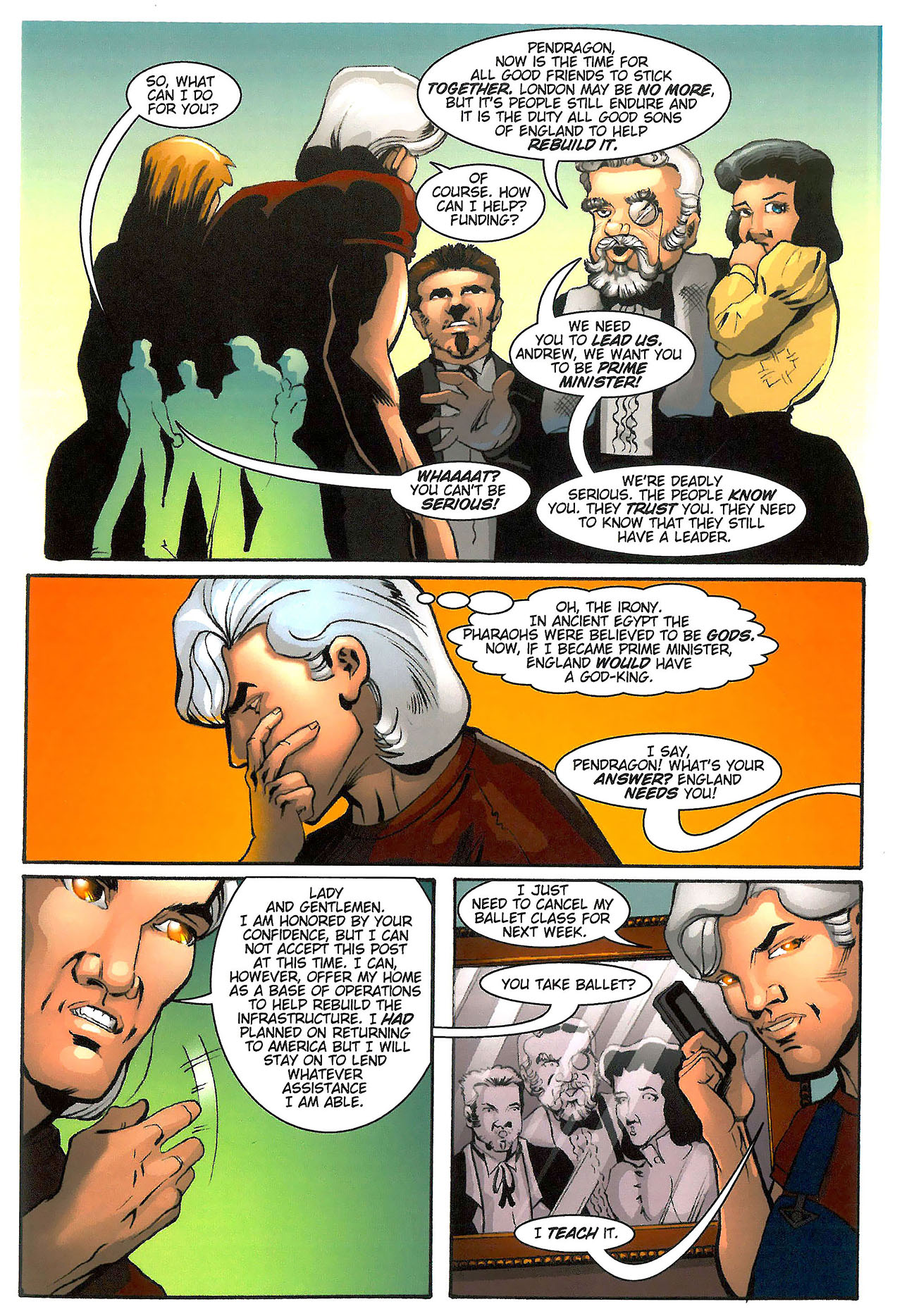Read online Dave Cockrum's Futurians: Avatar comic -  Issue # TPB - 22