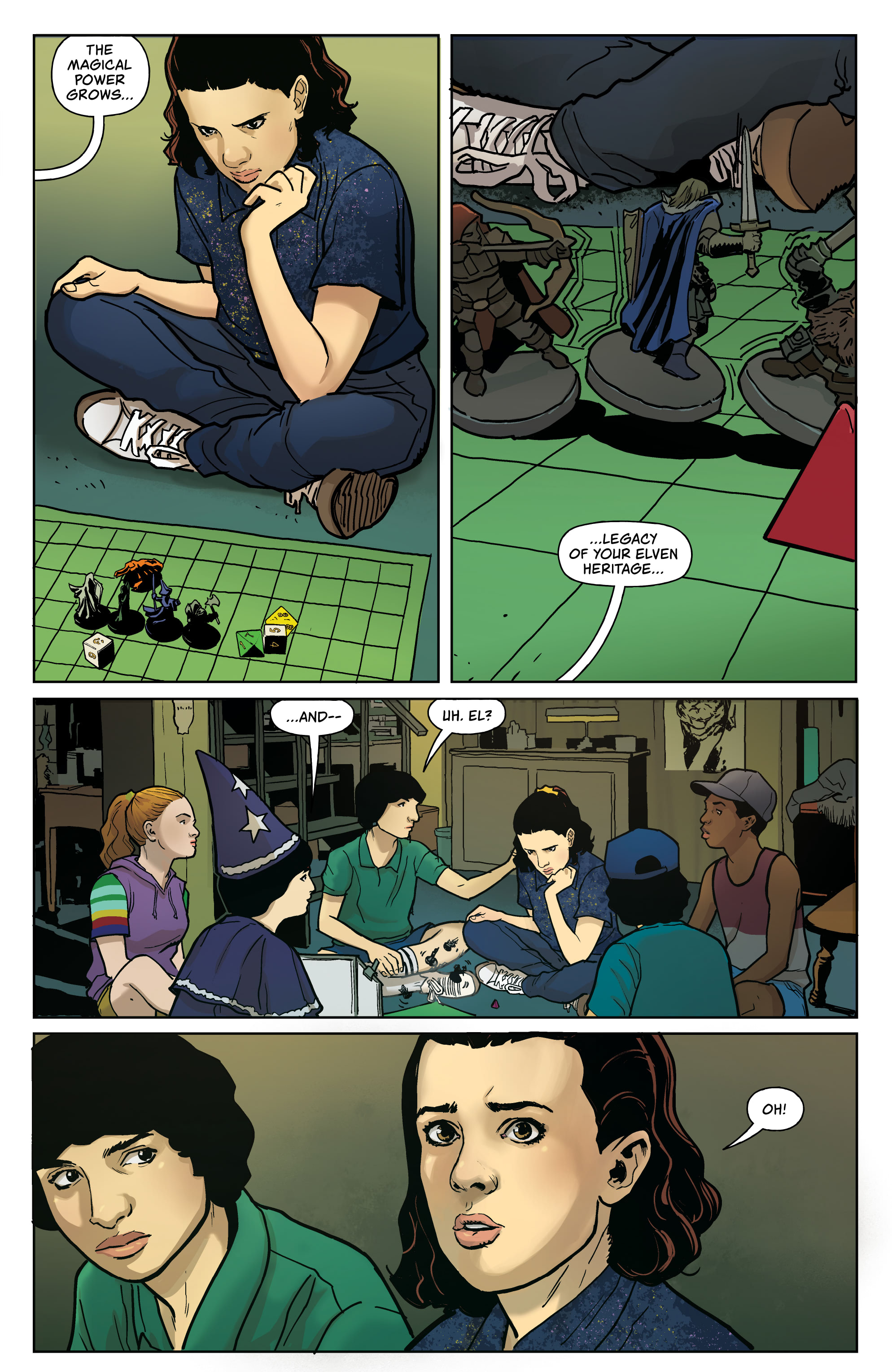 Read online Stranger Things and Dungeons & Dragons comic -  Issue #3 - 12