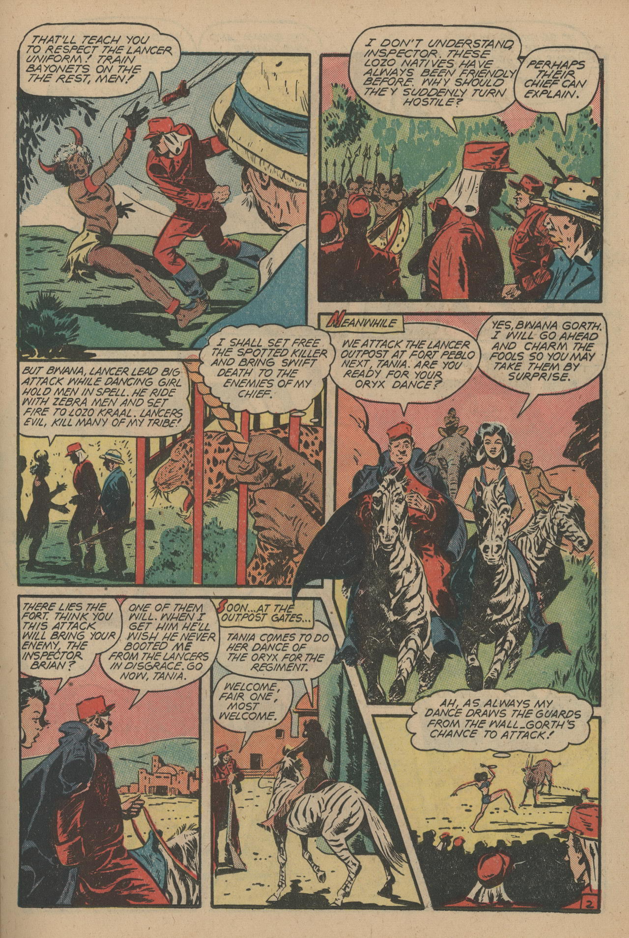 Read online Jungle Comics comic -  Issue #92 - 25