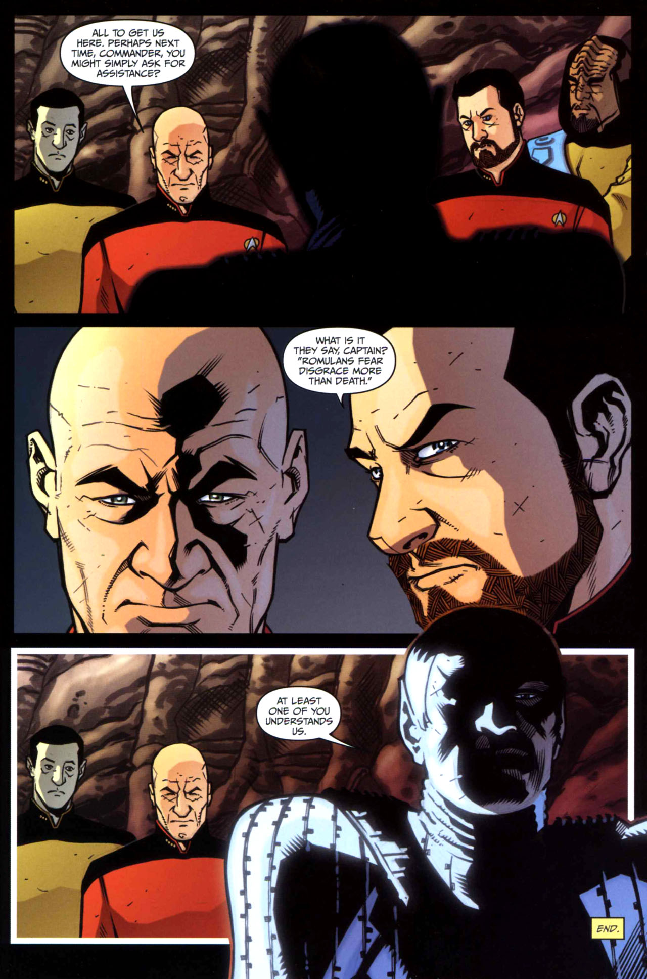 Read online Star Trek: The Next Generation: Intelligence Gathering comic -  Issue #5 - 24