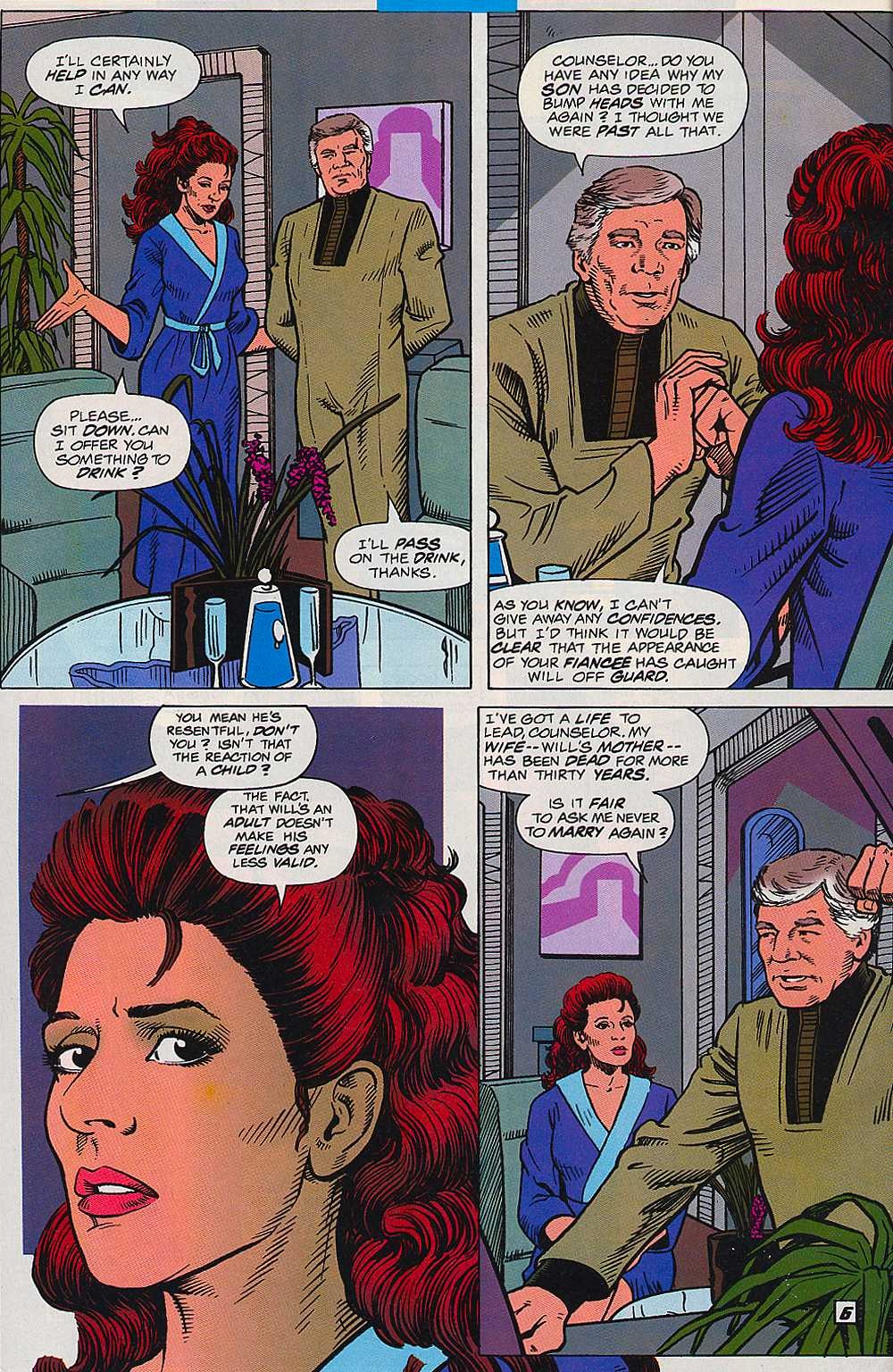 Read online Star Trek: The Next Generation (1989) comic -  Issue #73 - 6