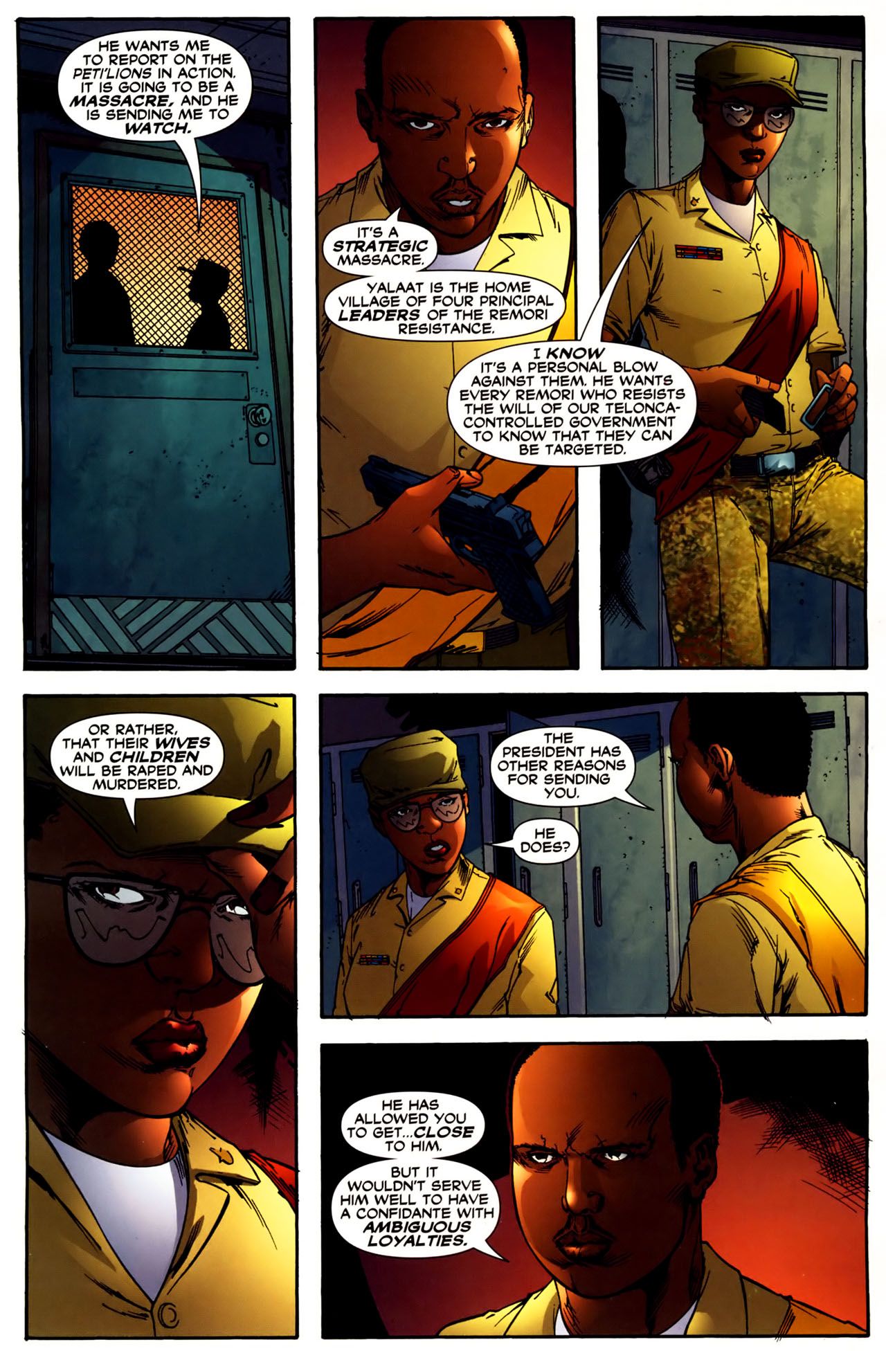 Read online Outsiders (2003) comic -  Issue #34 - 12
