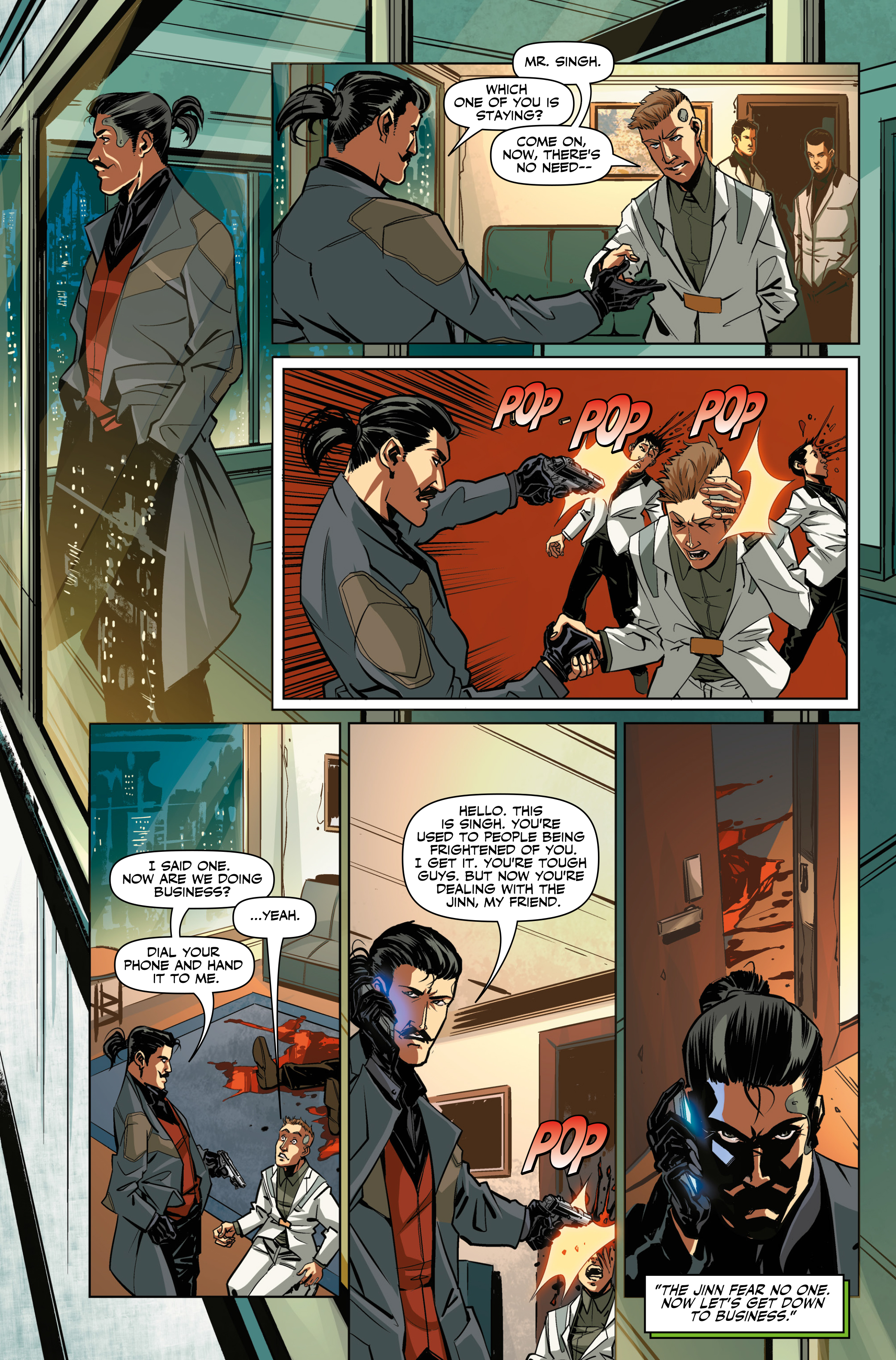 Read online Deus Ex: The Dawning Darkness comic -  Issue # Full - 8