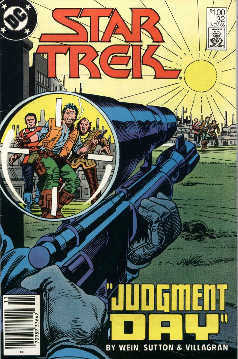 Read online Star Trek (1984) comic -  Issue #32 - 1